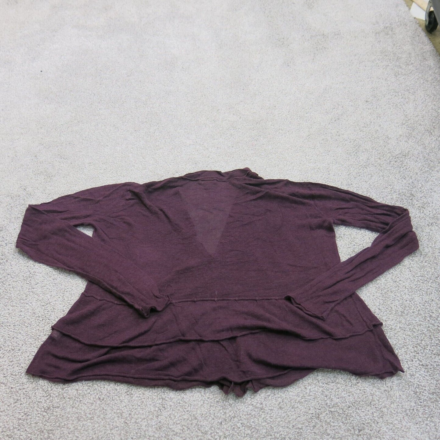 J. Jill Purple Cardigan Sweaters