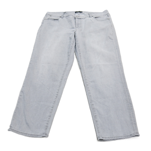 Talbots Womens Boyfriend Jeans Denim Stretch Flawless Five Pockets Gray Size 16P