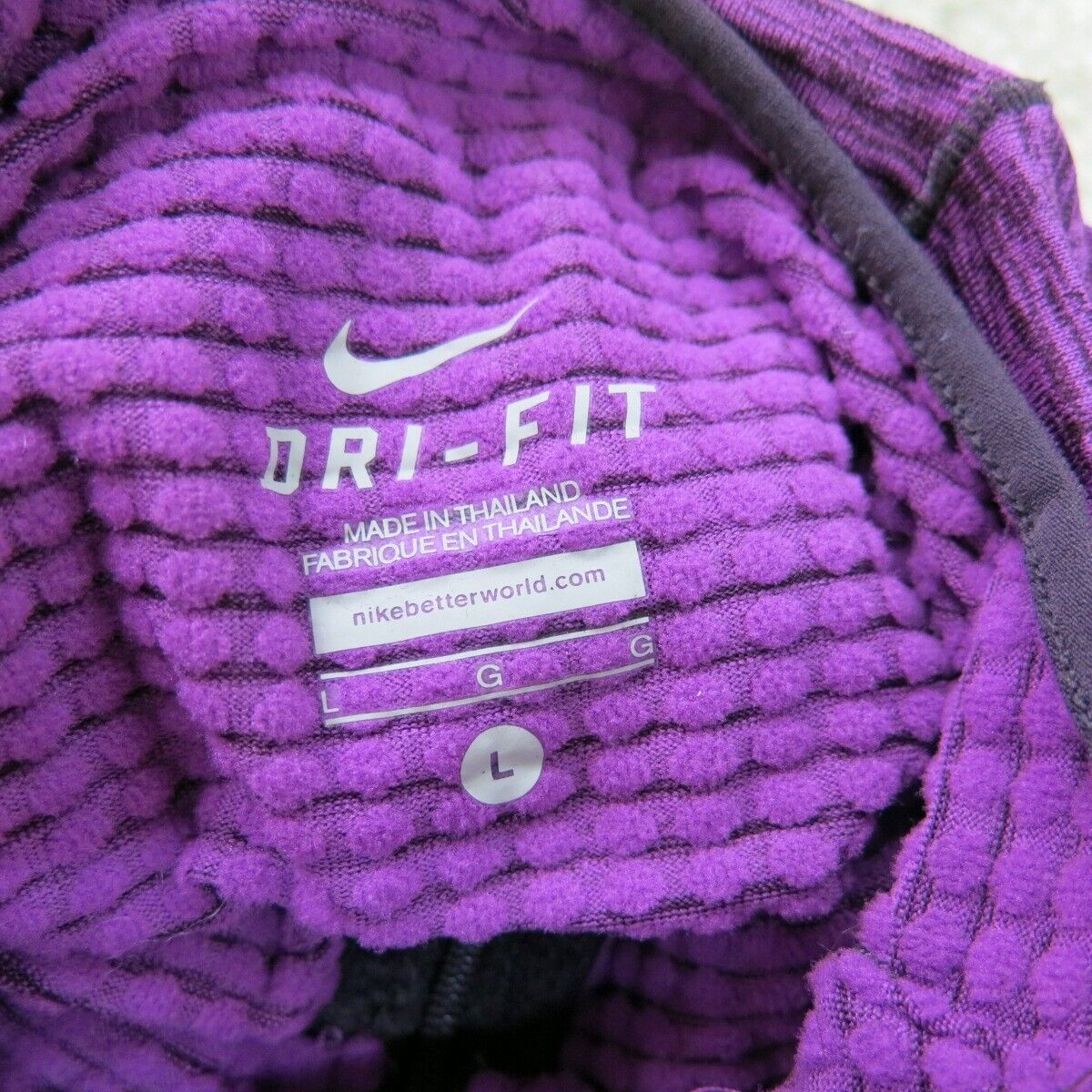 Purple nike quarter online zip