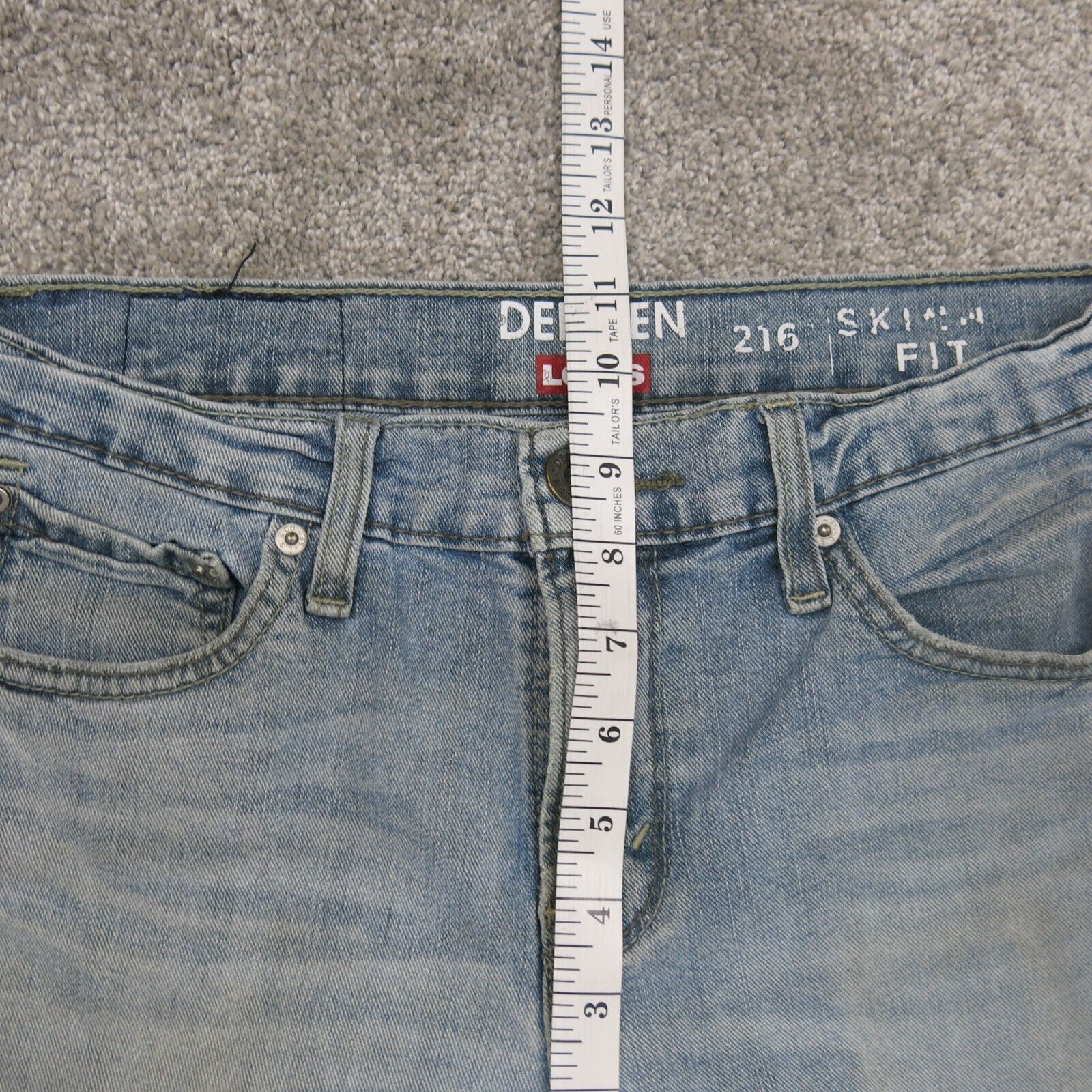 Levis denizen deals size chart