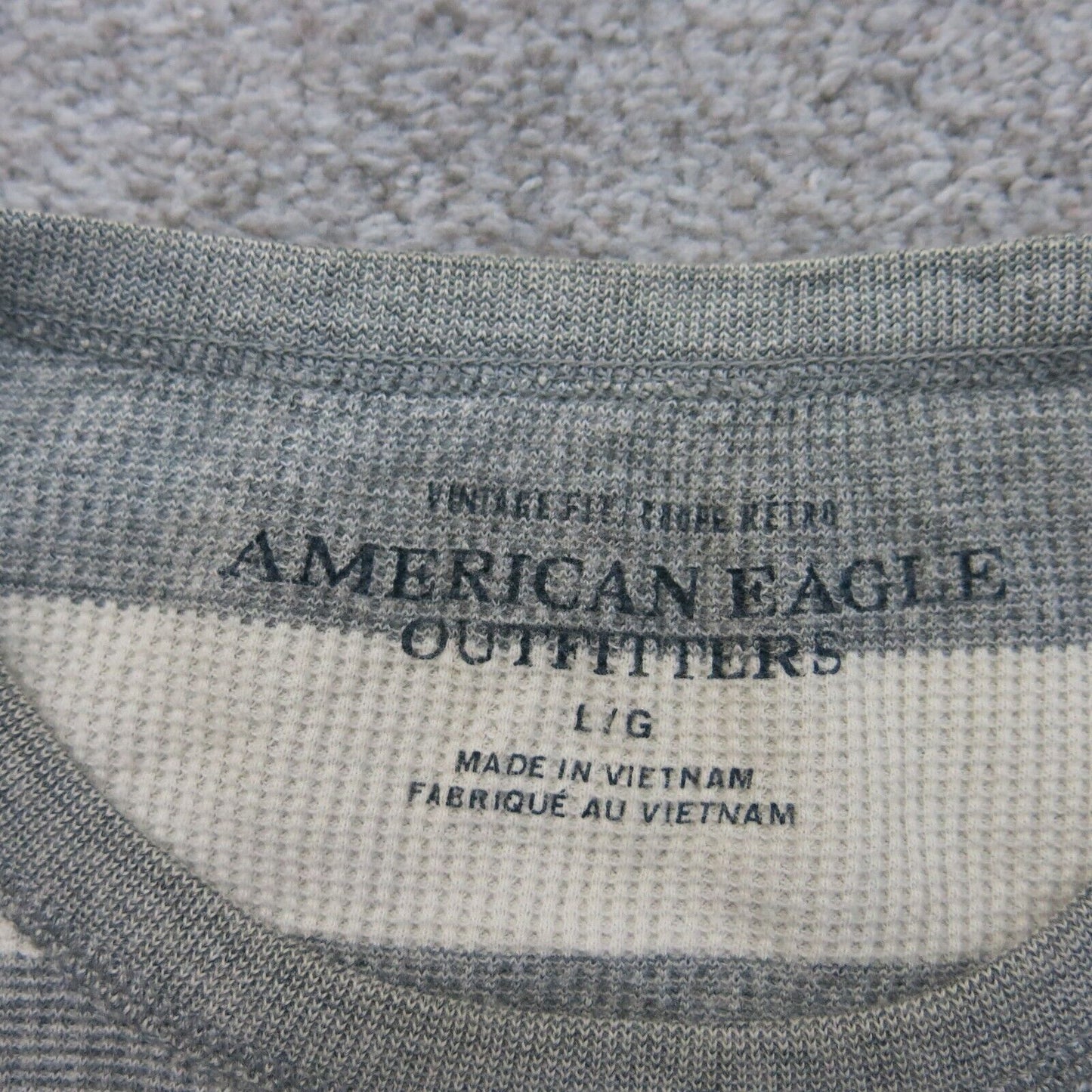 American Eagle Men's T-Shirt - Grey - L