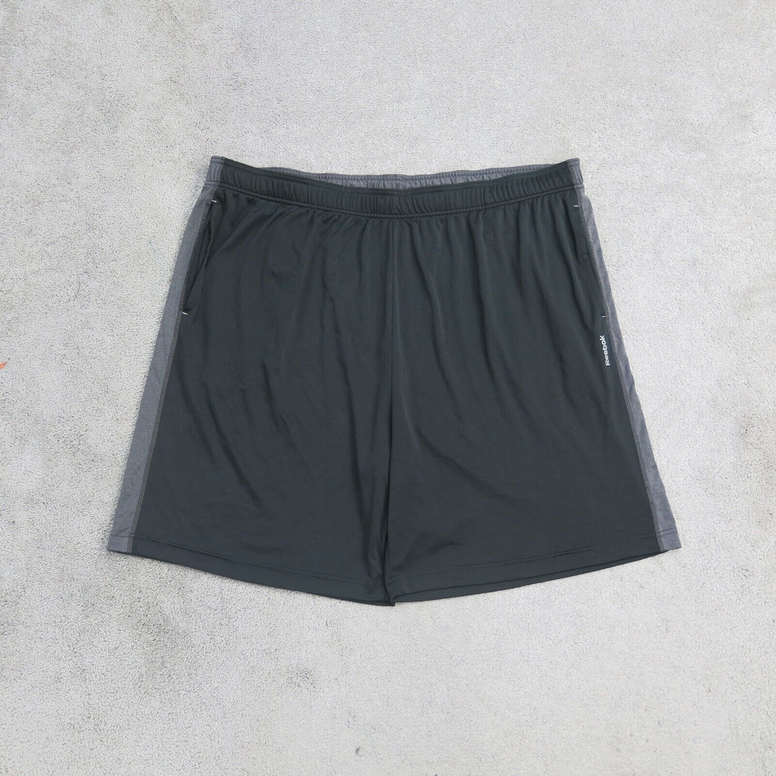 reebok shorts mens black