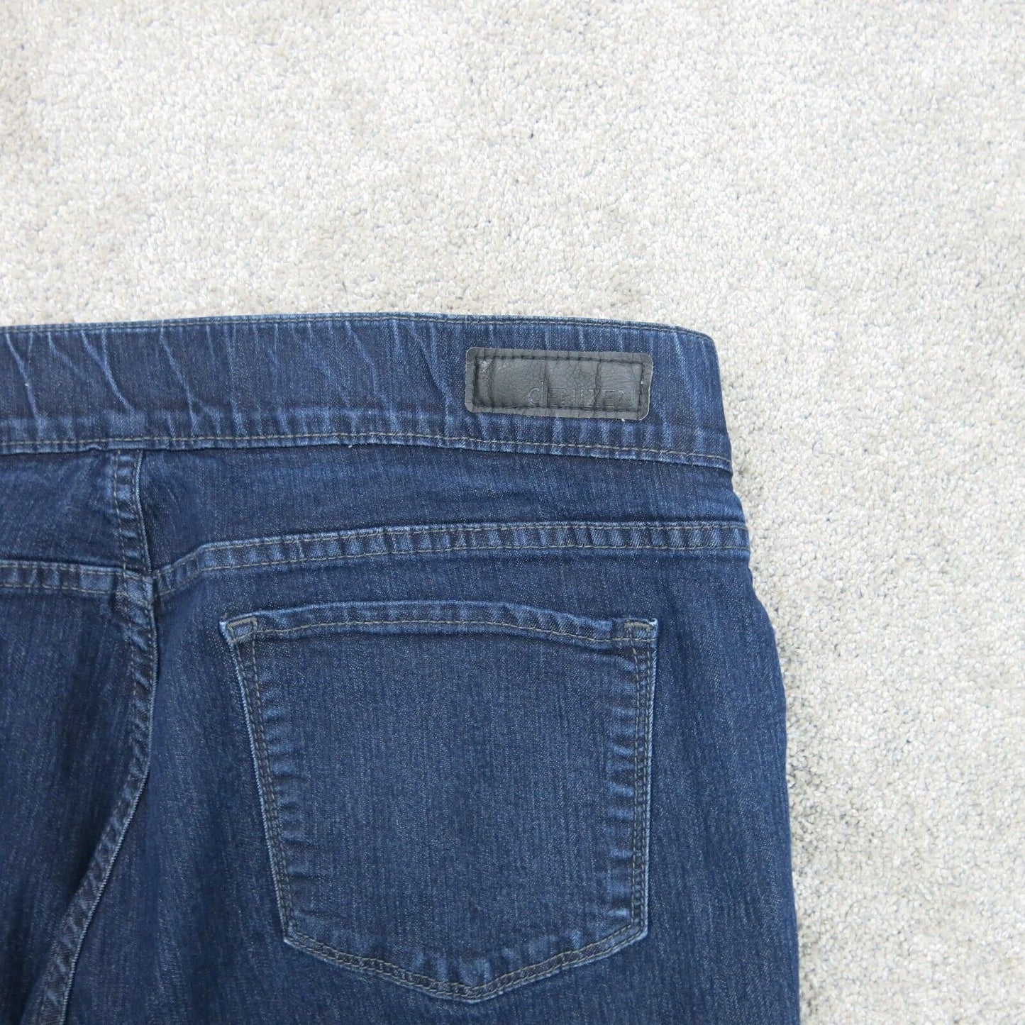 Denizen From Levi's Women Skinny Jeans Stretch Mid Rise Pockets Blue Size 16