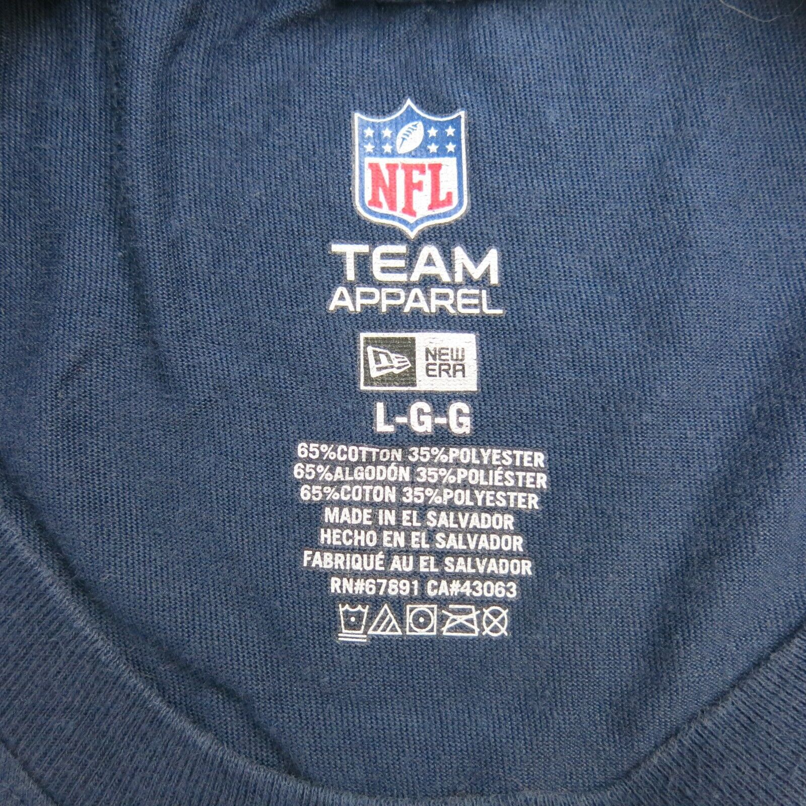 NFL Men's Top - Blue - L