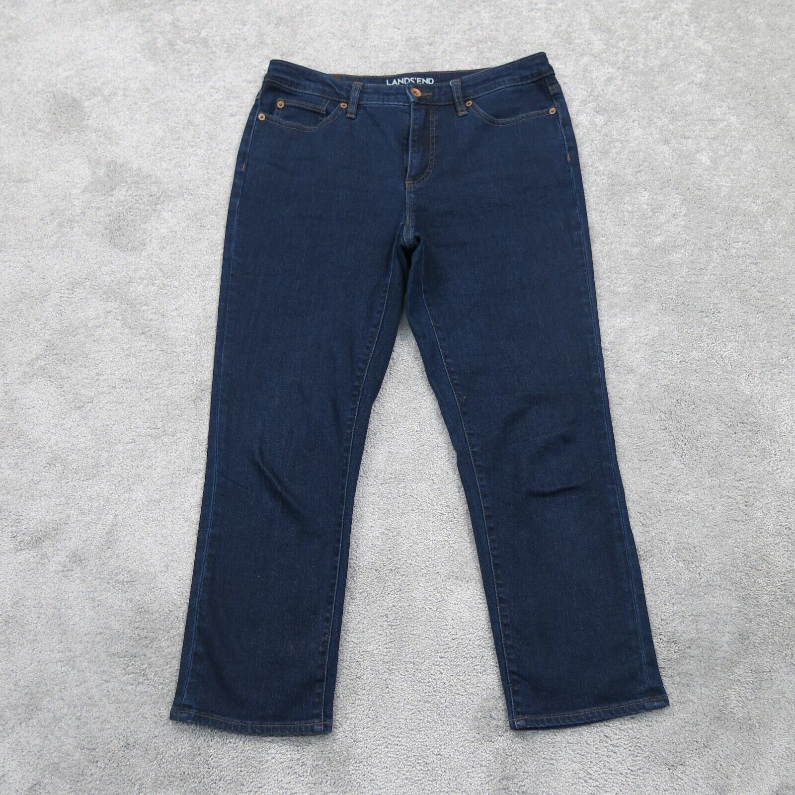 Lands end 2025 cropped jeans