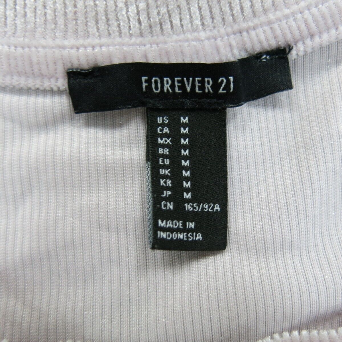 Forever 21 Womens Basic T Shirt Top Short Sleeve Round Neck Pink Size Medium