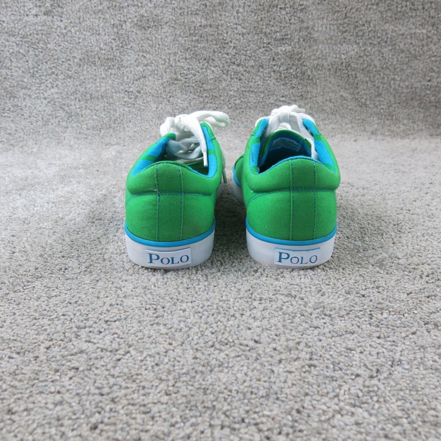 Polo Ralph Lauren Women Gillian Shoes 00001629 Green Sneaker Low Top Size US 9.5