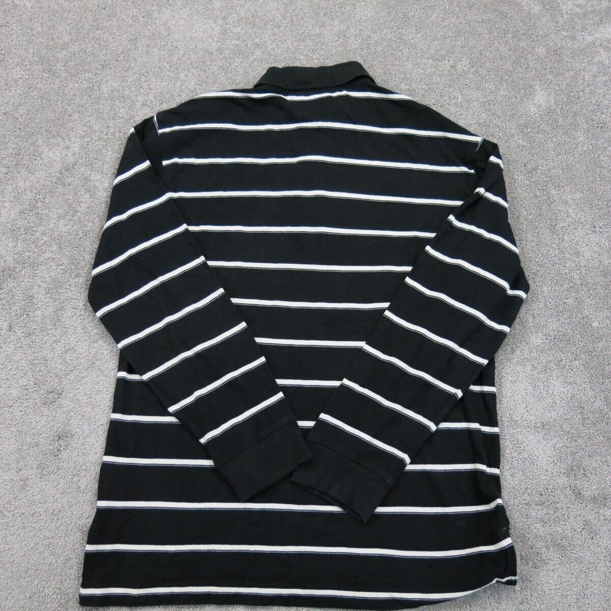 Tommy hilfiger striped long sleeve clearance polo