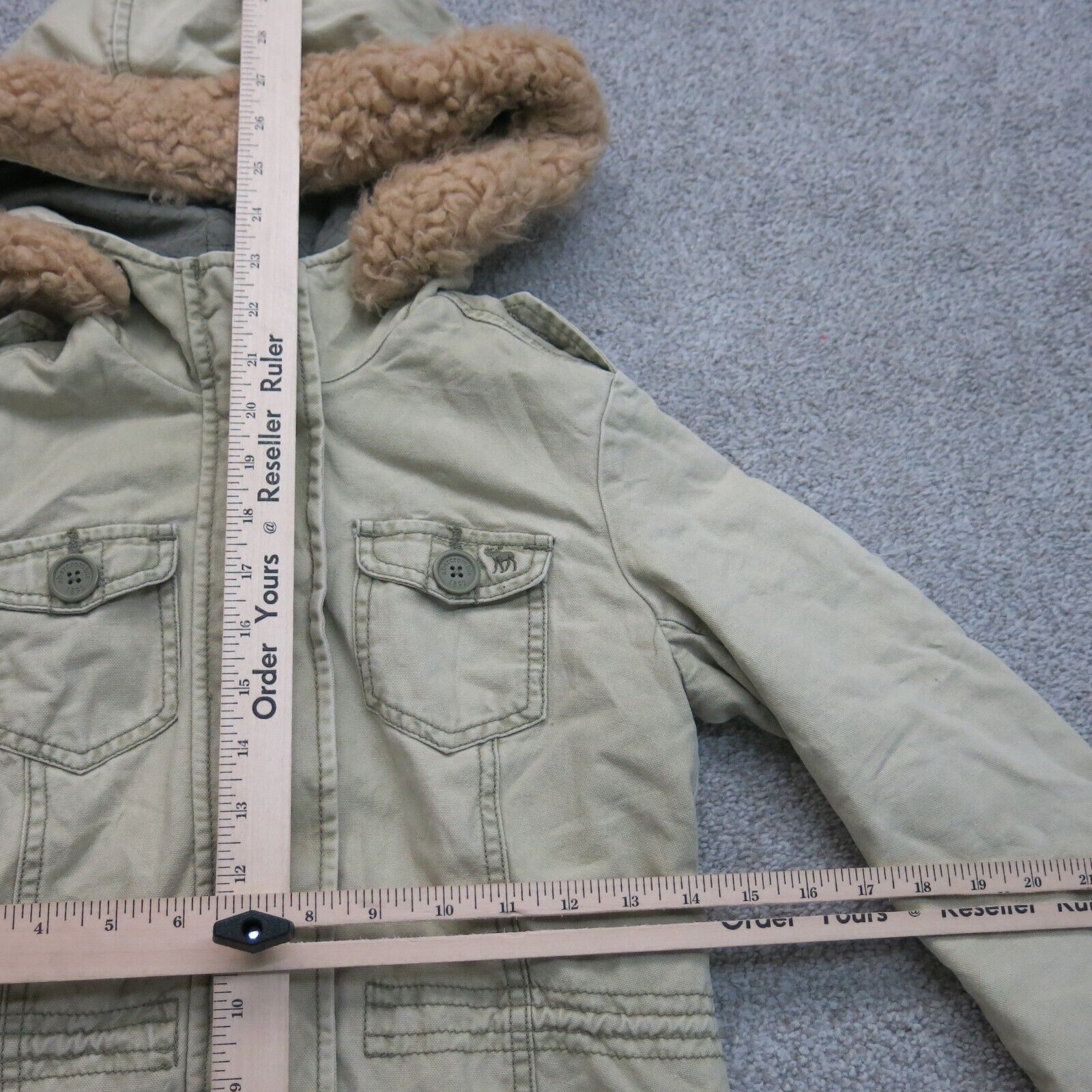 Abercrombie parka clearance jacket