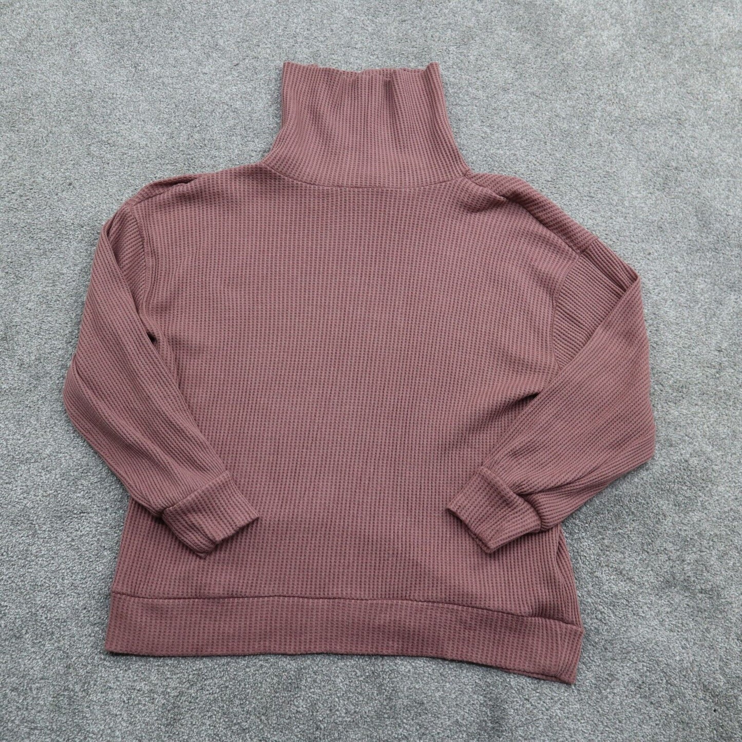 GAP Womens Turtleneck Knitted Pullover Sweater Long Sleeves Tan Size Small