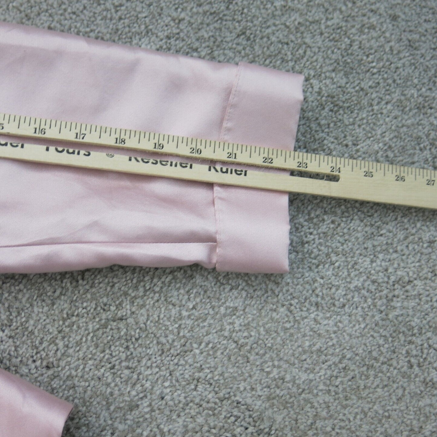 Talbots Women Single Breasted Blazer Coat Long Sleeve Pockets Light Pink Size 20