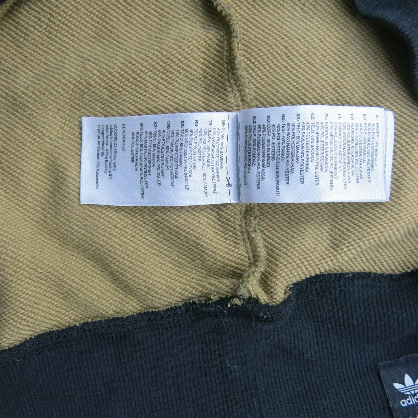 Adidas Mens Hooded Jacket Skateboarding Full Pullover Army Print Black Size S