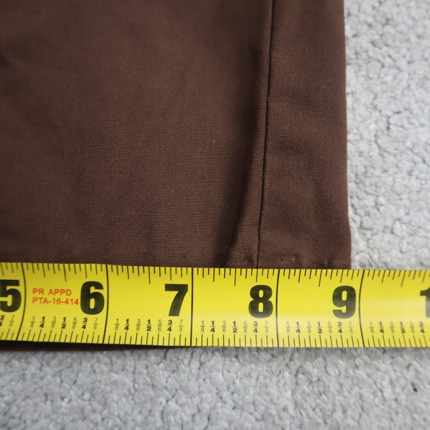 Vintage Men Insulated Coverall Jumpsuit Short Sleeves Tie Waist Brown Size Large