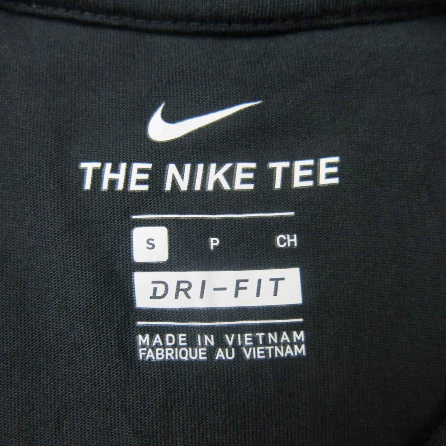 The Nike Tee Mens Tank Tee Dri Fit Sleeveless Logo Black Size Petite Small