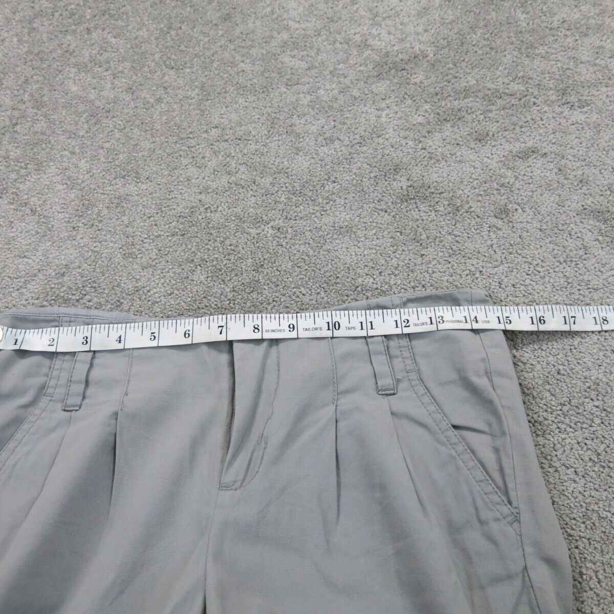 J Crew Women Wide Leg Chino Dress Pants Mid Rise Pocket Gray Size 0 Regular