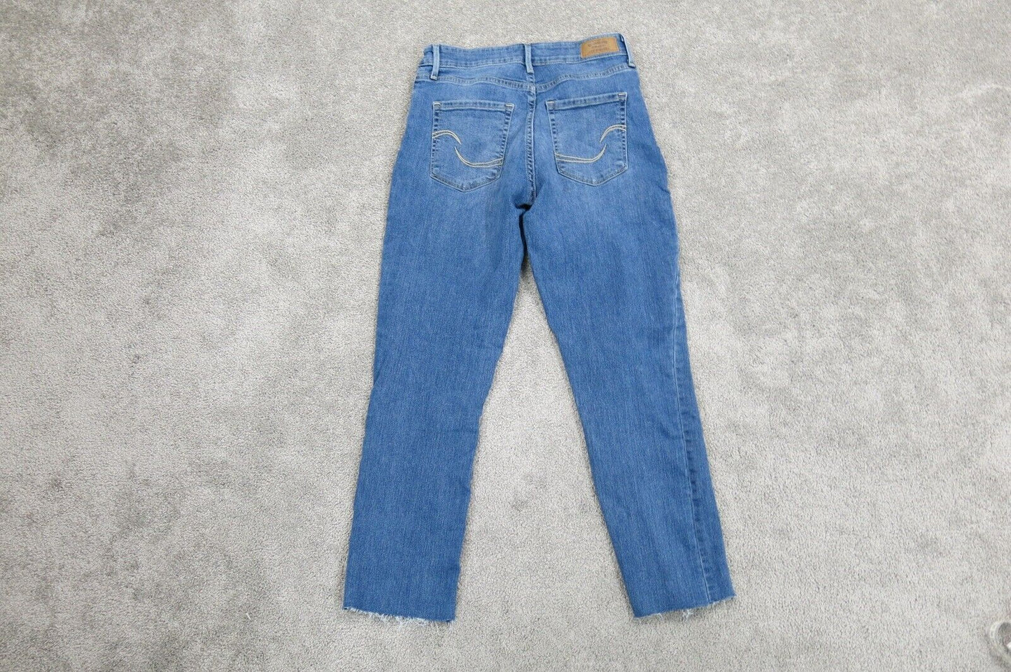 Levi Strauss & Co Womens Skinny Leg Jeans Cotton Mid Rise Blue Size W28XL32