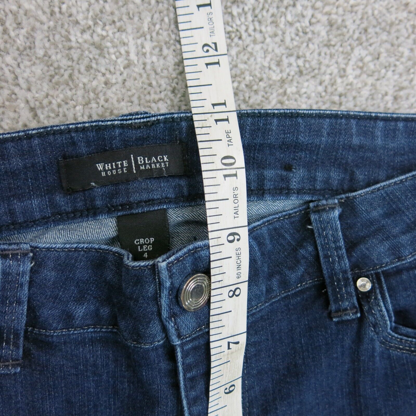 White house black hot sale market slim crop jeans