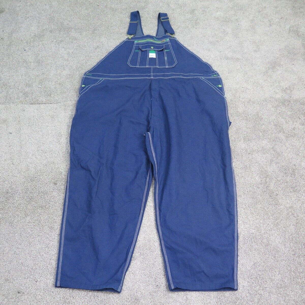 Liberty Bibs Overalls Mens 60X30 Blue Utility Denim Workwear Carpenter Jumpsuit