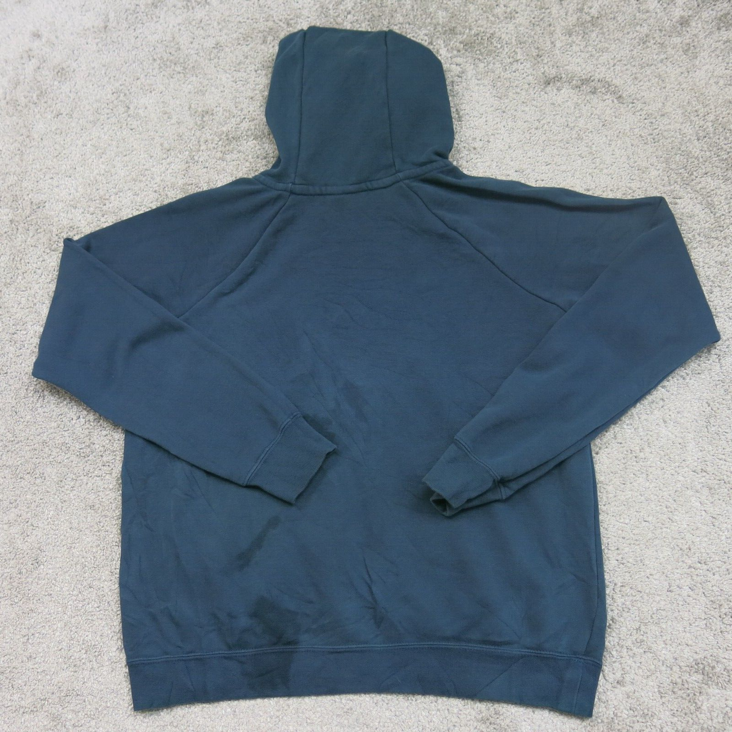 Nike Men Pullover Hooded & Sweatshirt Long Sleeve Kangaroo Pocket Clay Blue SZ S