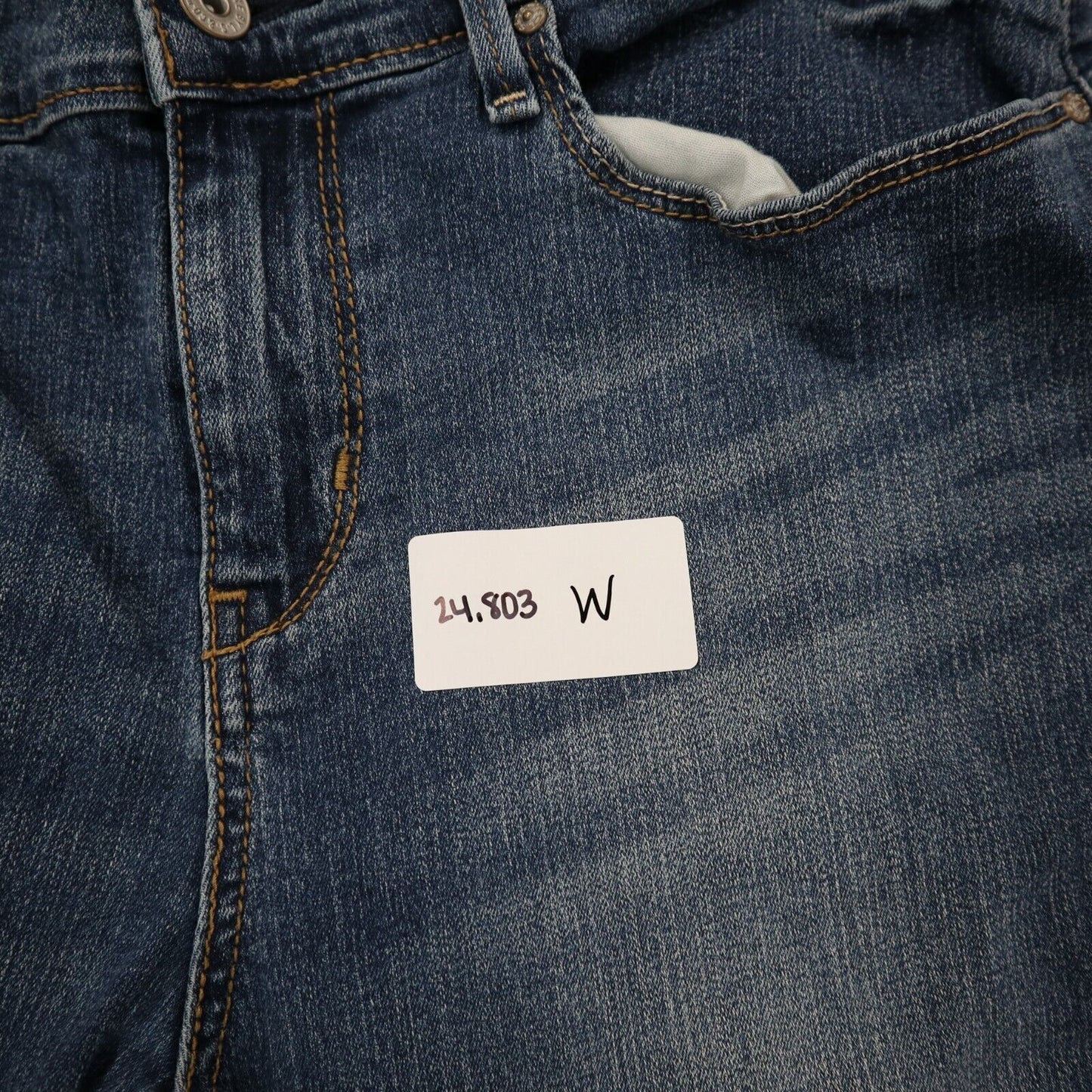 Levi Strauss Womens Signature Modern Bootcut Denim Jeans Mid Rise Blue Size 12
