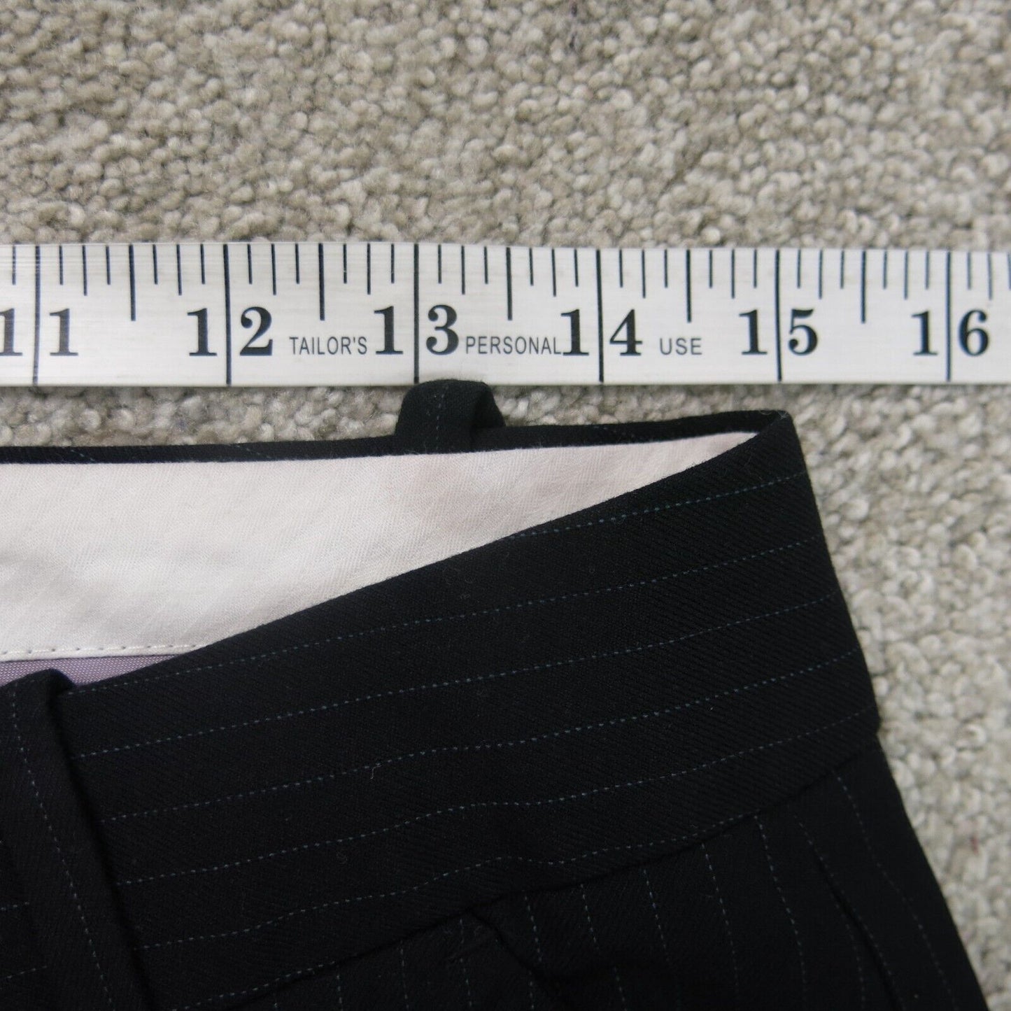 Banana Republic Pant Womens 8S Black Dress Martin Fit Stretch Straight Leg