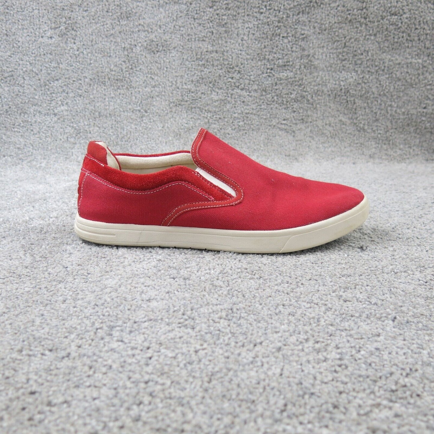 UGG Mens Athletic Shoes 1020196 Pink Leather Low Top Slip On Sneaker Size US 8