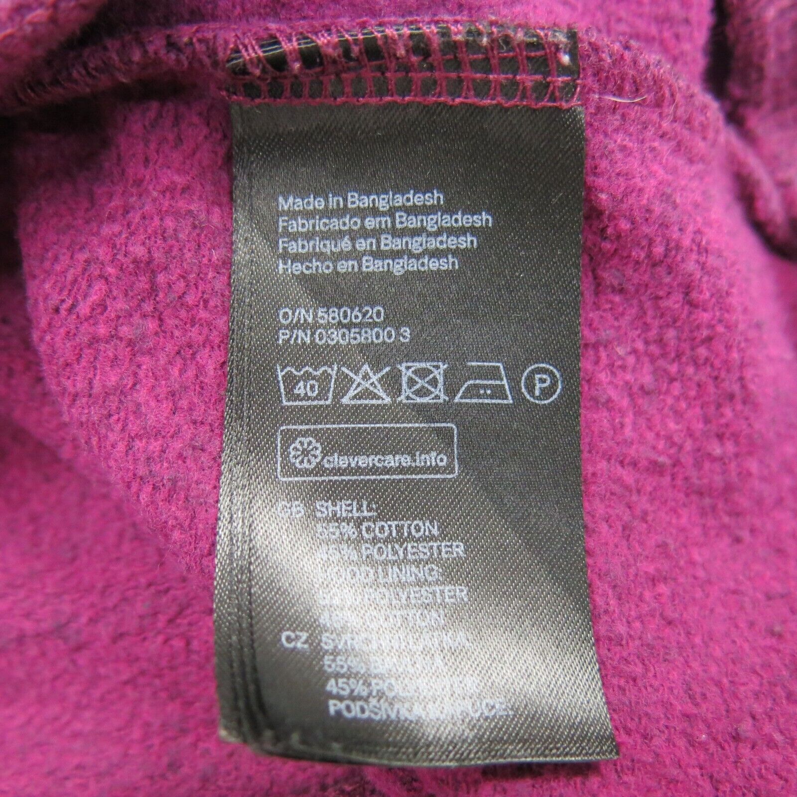 Divided H&M Womens Full Zip Up Hoodie Jacket Long Sleeves