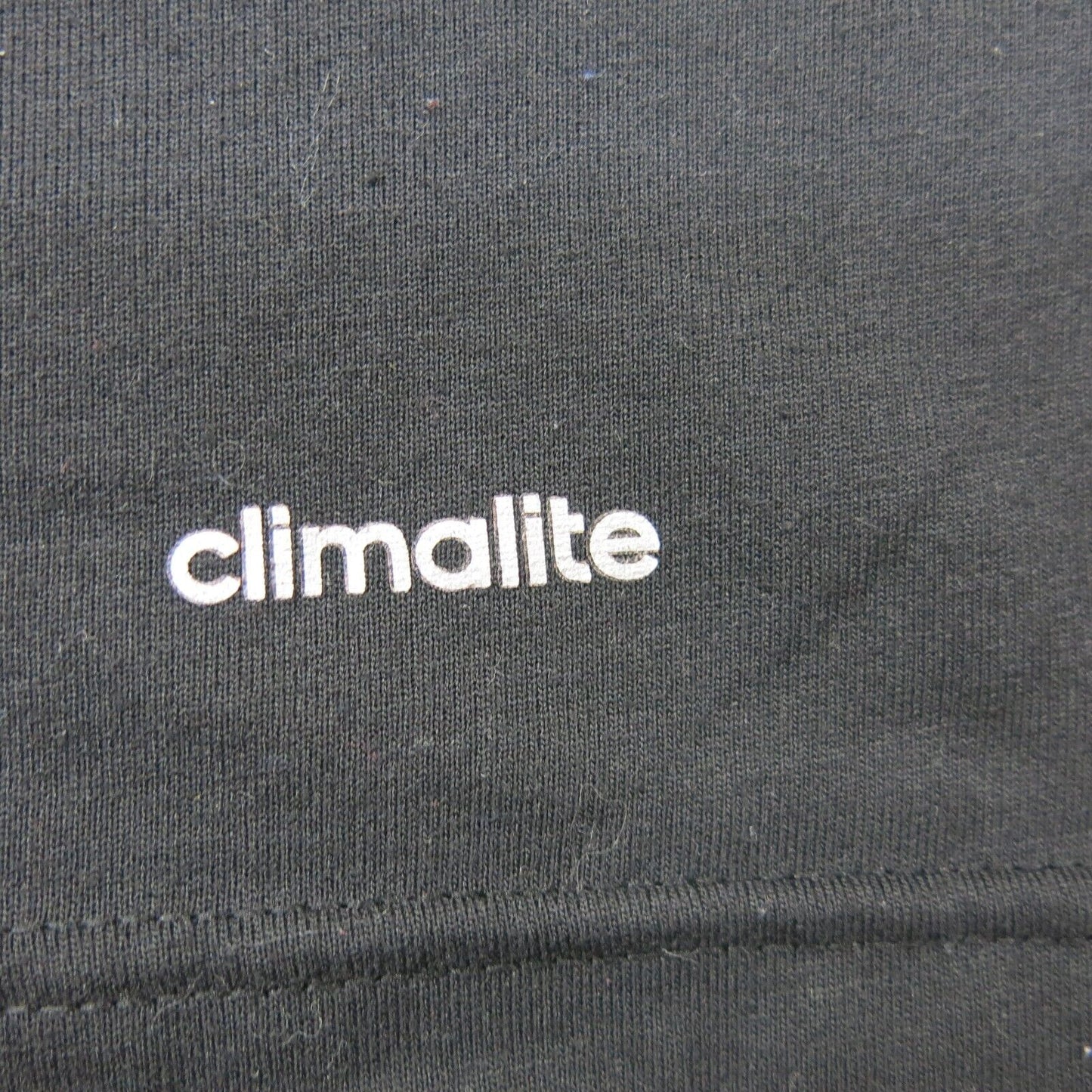 Adidas Climalite Ultimate Tee Men's Gray V-Neck Short Sleeve Logo Shirt  Size M