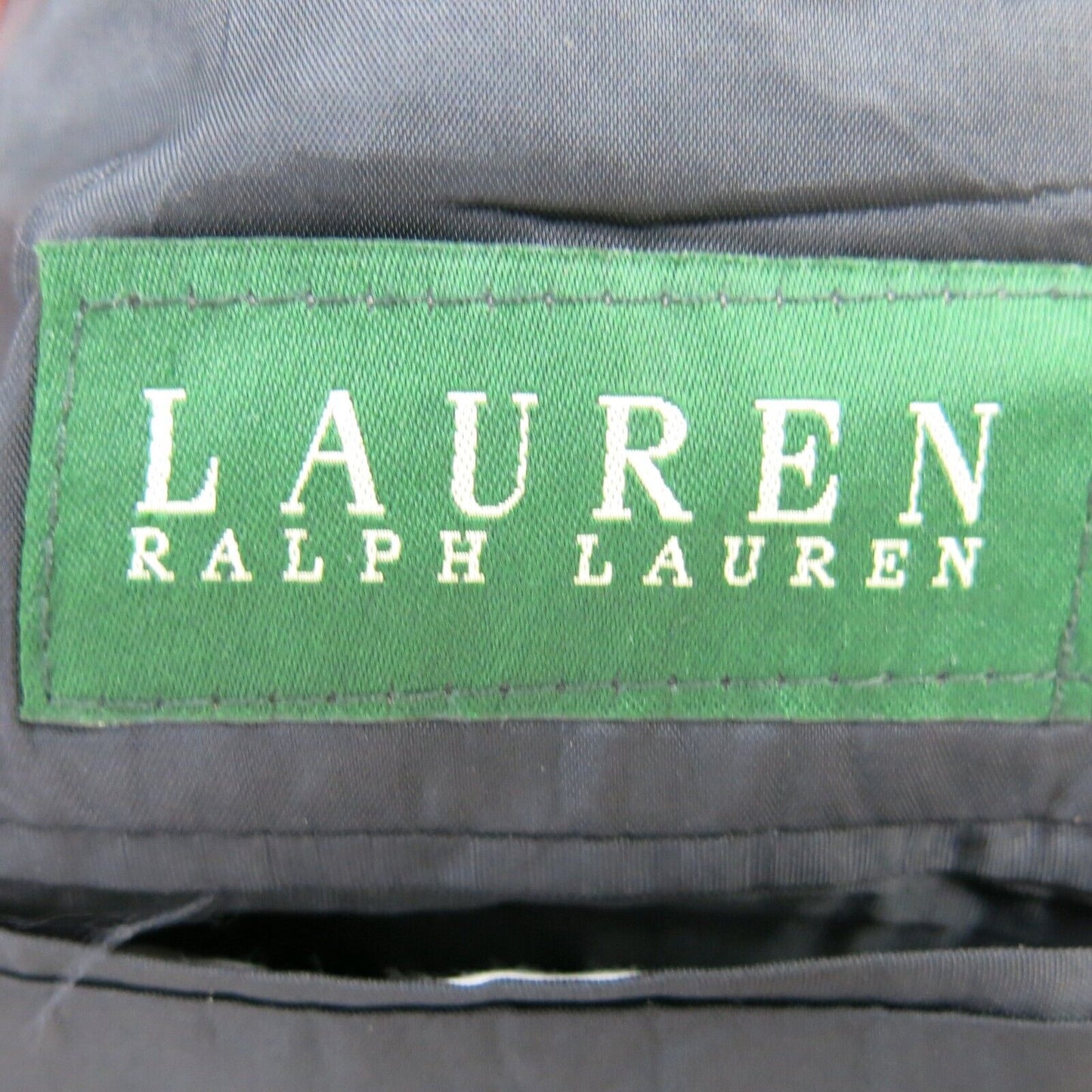 Lauren Ralph Lauren Men Single Breast Blazer Coat Jacket Long Sleeve Black L33