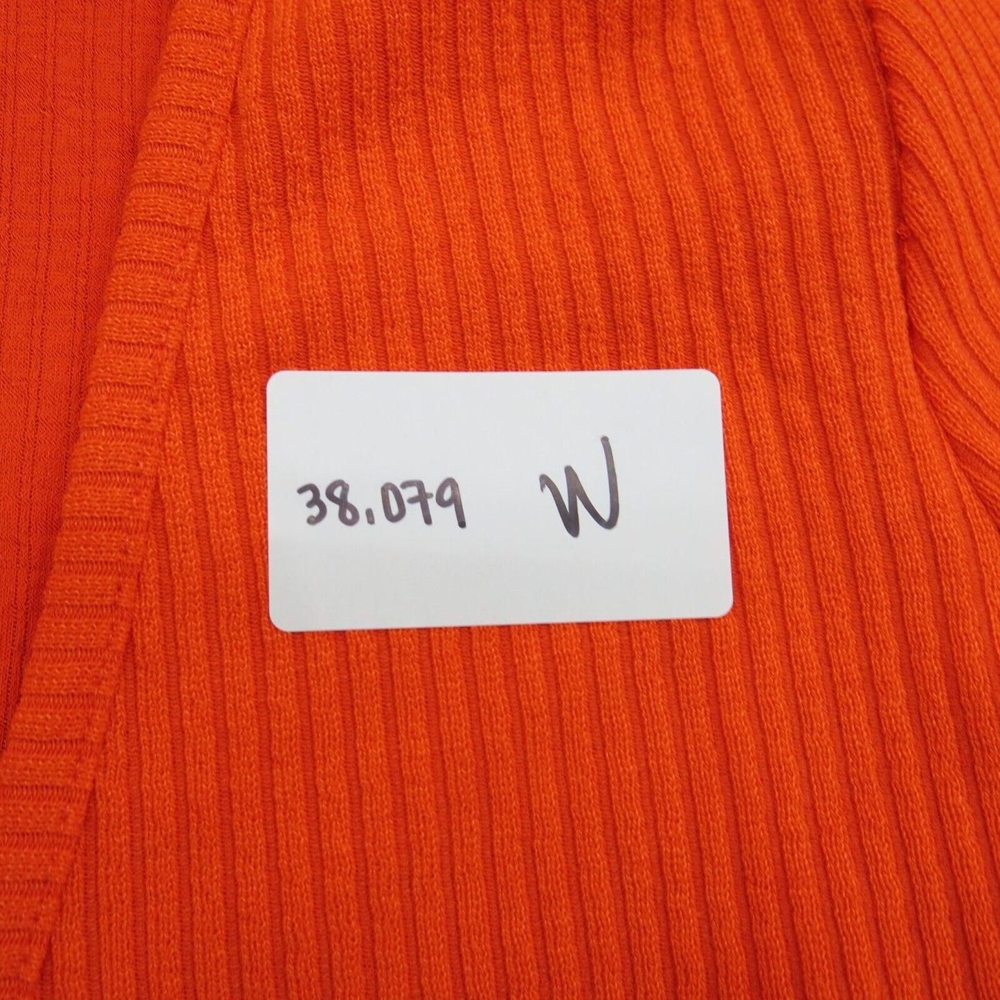 Divided by H&M Womens Open Front Cropped Cardigan Sweater Long Sleeve Orange M