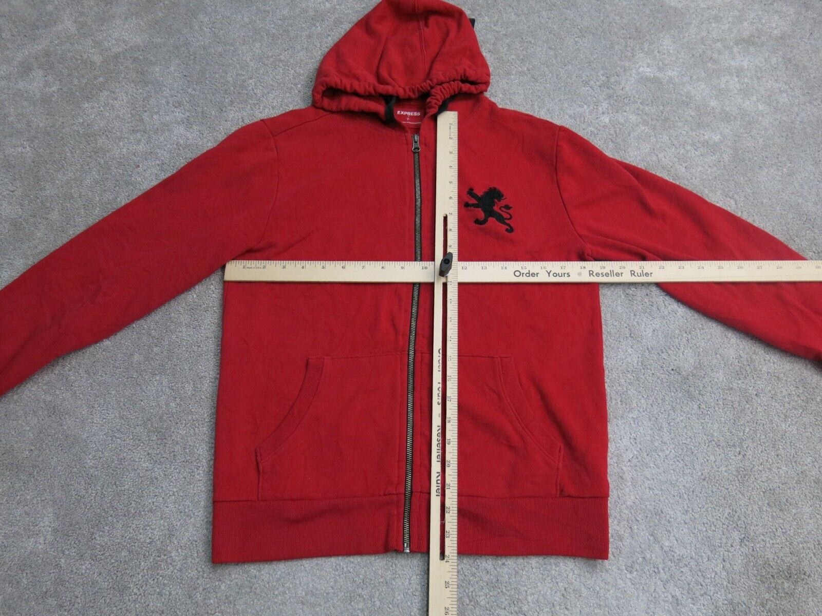 Express best sale red hoodie