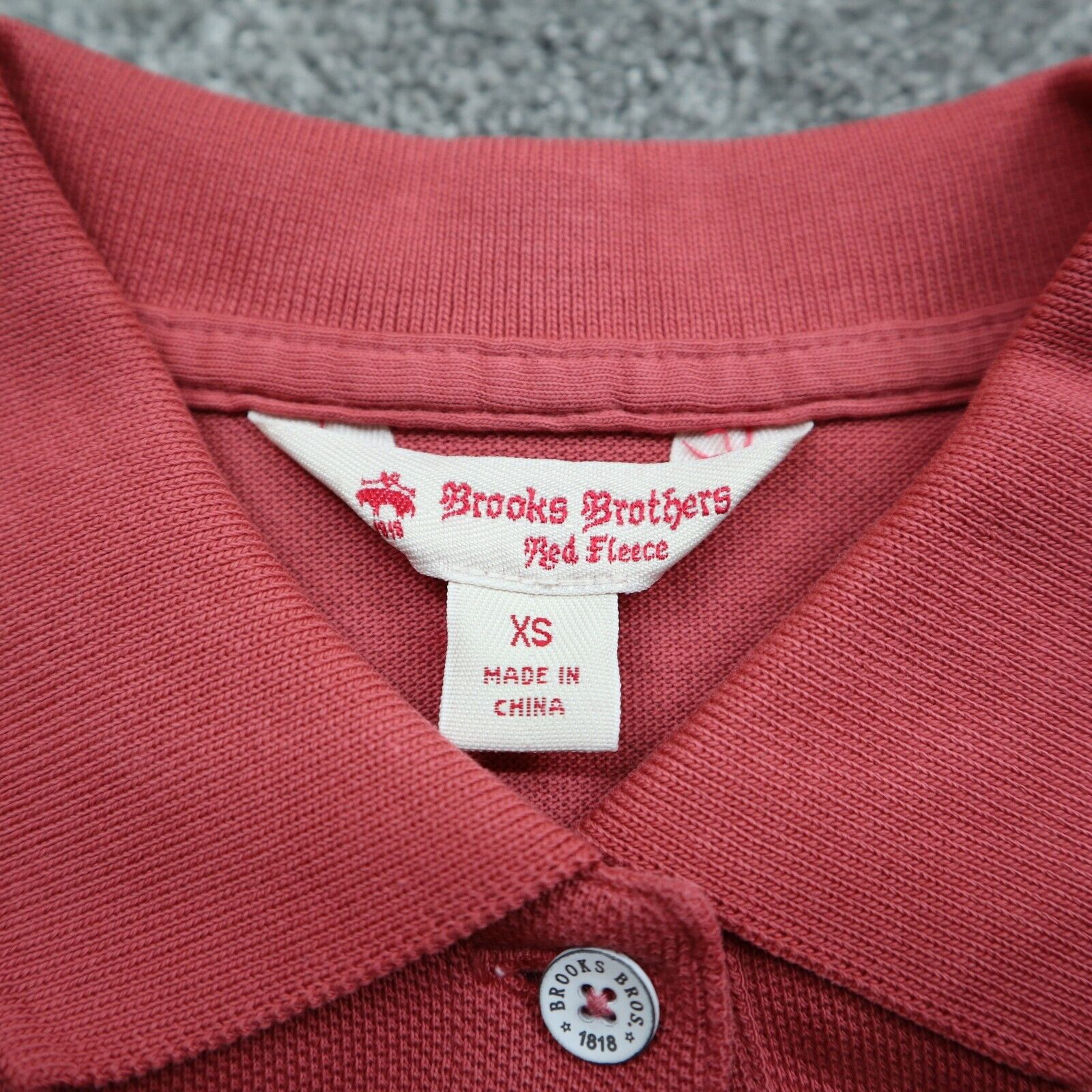 Brooks brothers clearance red fleece polo