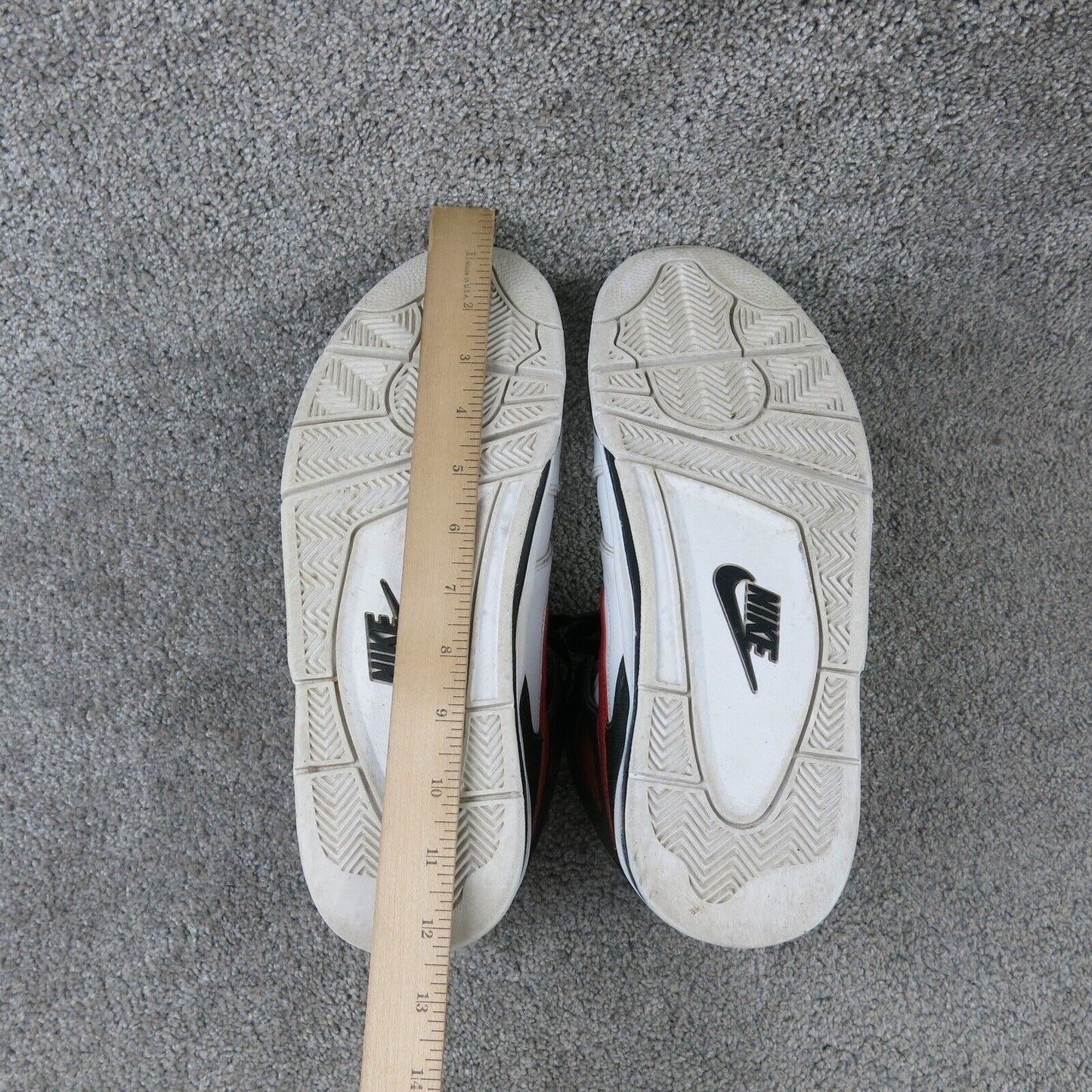Nike Air Flight Falcon Shoes 397204-161 Black White Athletic Sneaker Size US 12