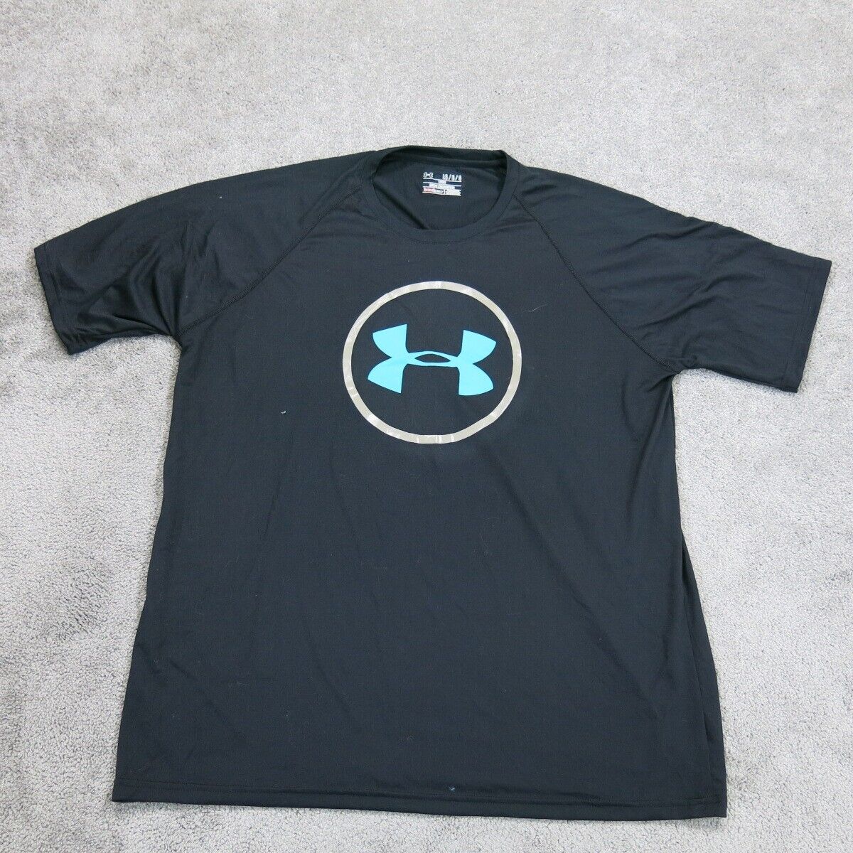 Under Armour Loose factory Heatgear T Shirt Graphic Tee Sports Short Sleeve Solid Logo