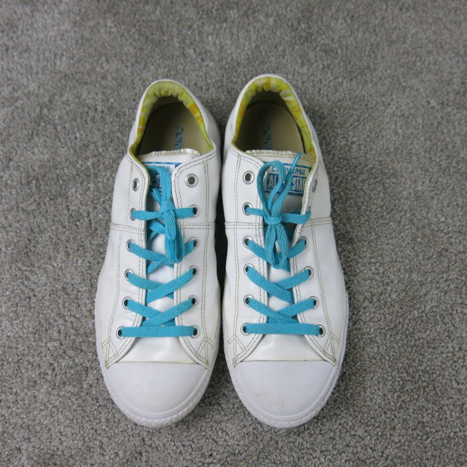 White leather hotsell converse 4