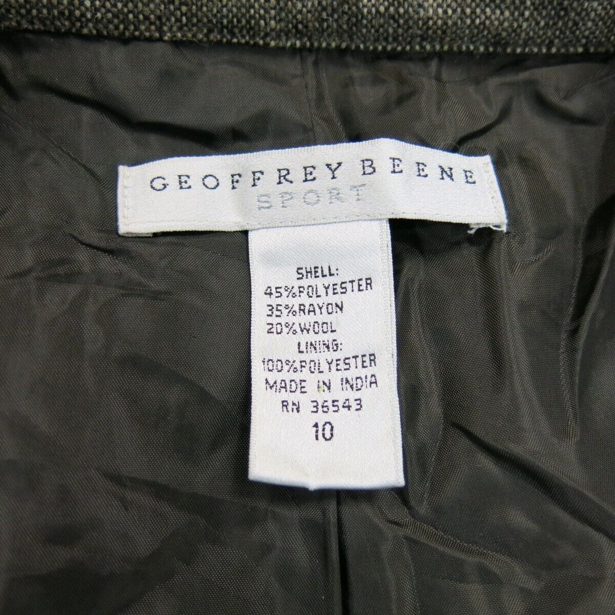 Geoffrey beene sport outlet coat