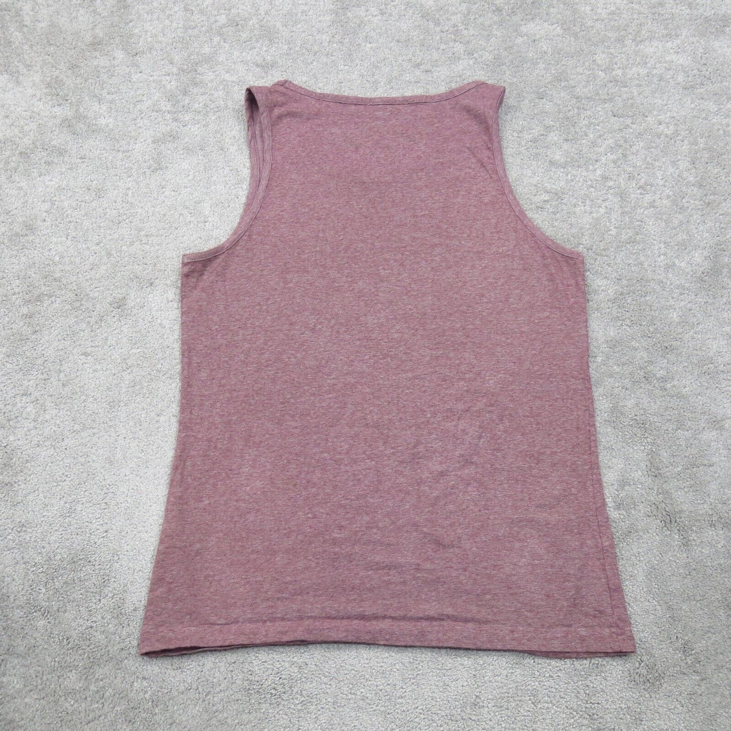 H&M Mens Activewear Tank Tee Round Neck Relaxed Fit Heather Red Size Large