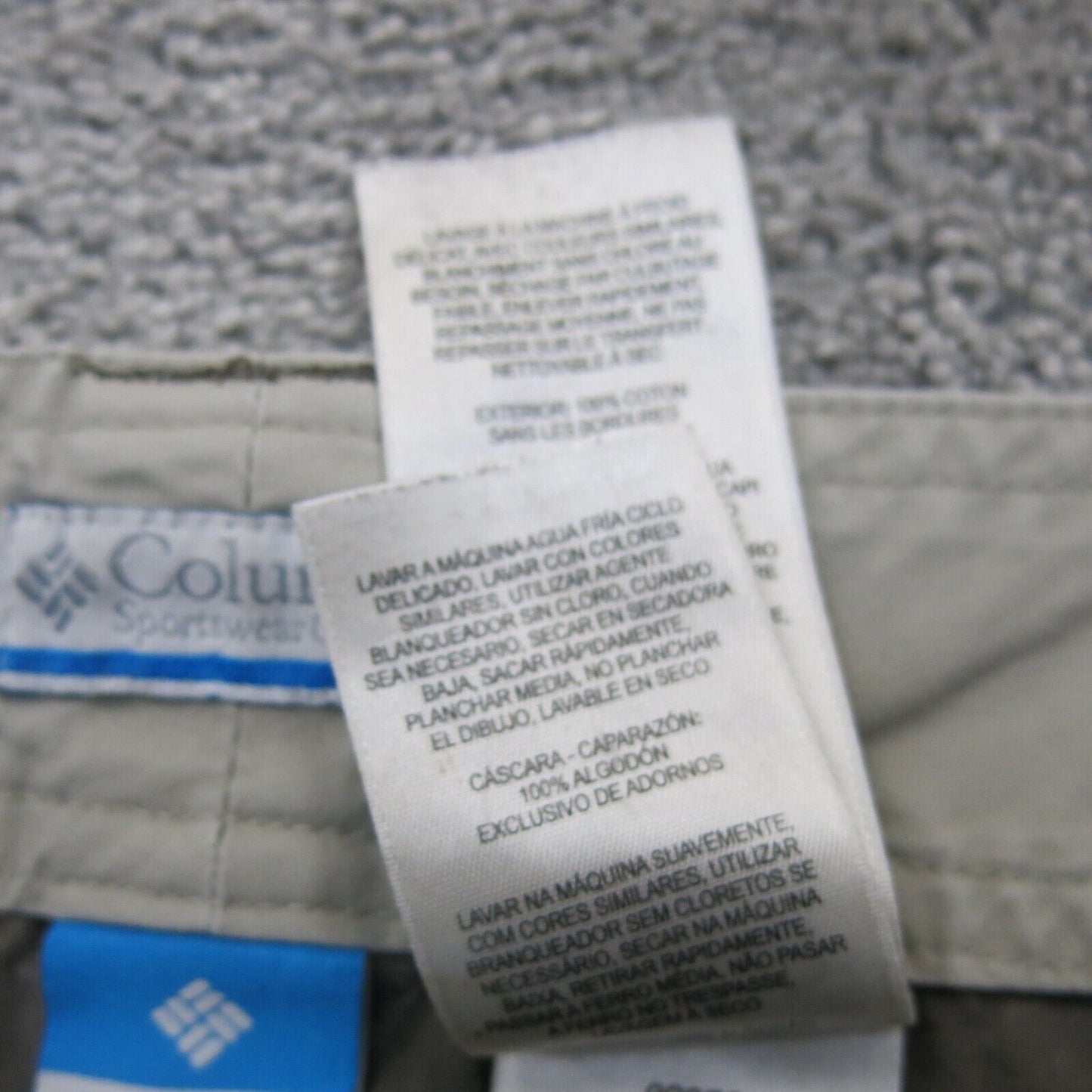 Columbia Sportswear Mens Wide Leg Chino Pants Mid Rise100% Cotton Black Size 22W
