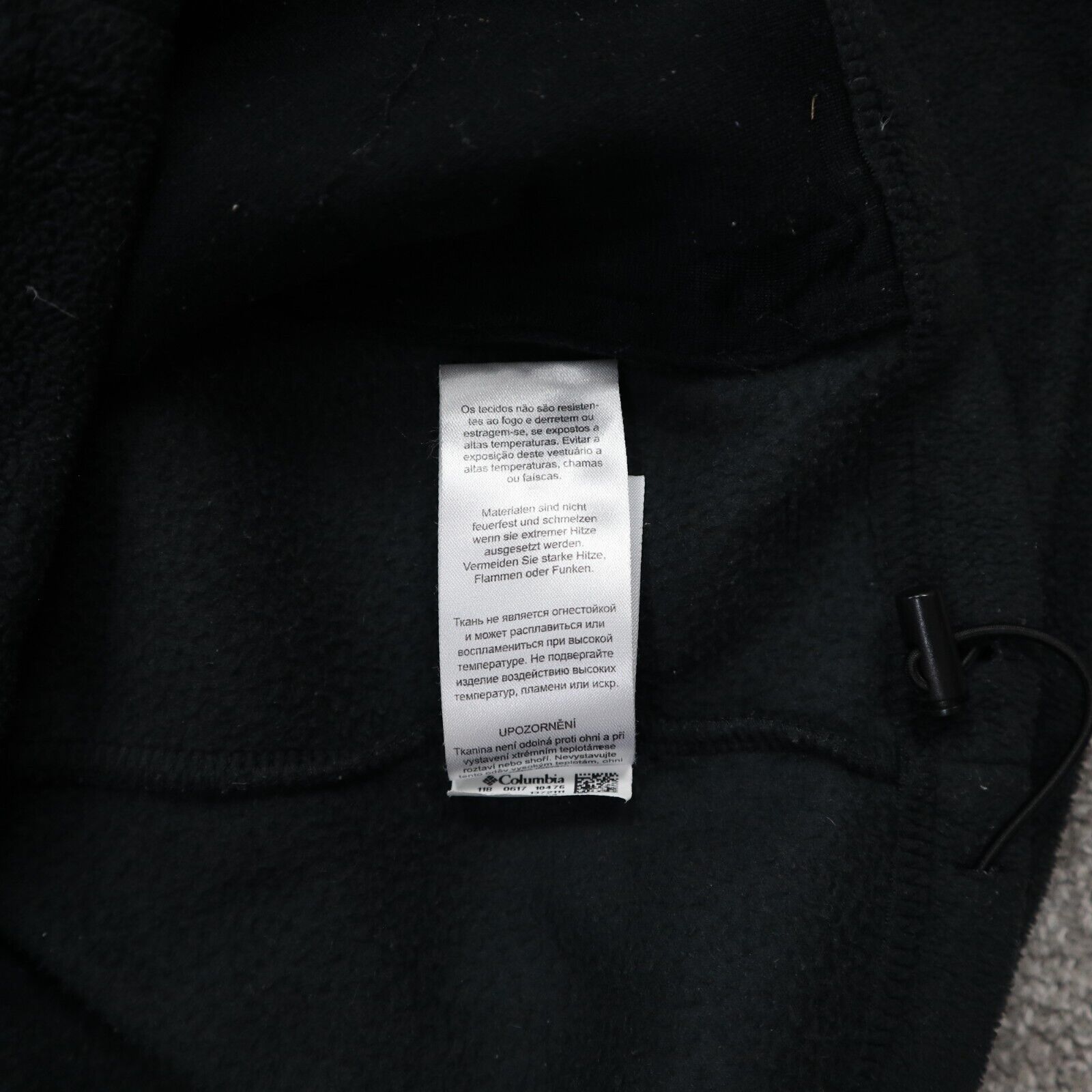 Columbia Sportswear Womens Full Zip Hooded Jacket Long Sleeves Black S –  Goodfair