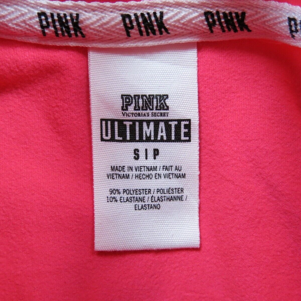 PINK Victoria's Secret Ultimate 1/4 Zip Pullover