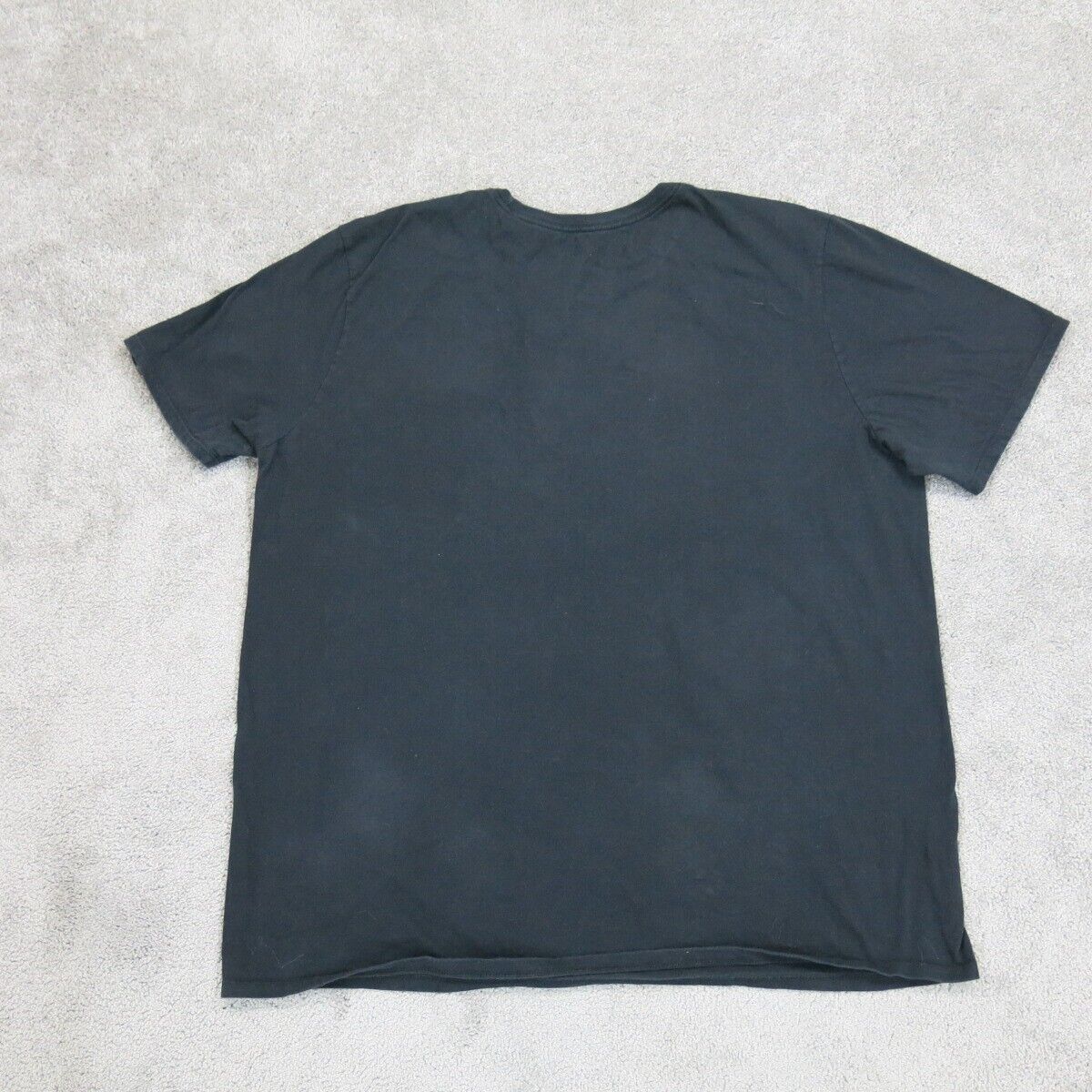 The Nike Tee Mens Crew Neck T Shirt Short Sleeve Athletic Cut Tee Black Size XL