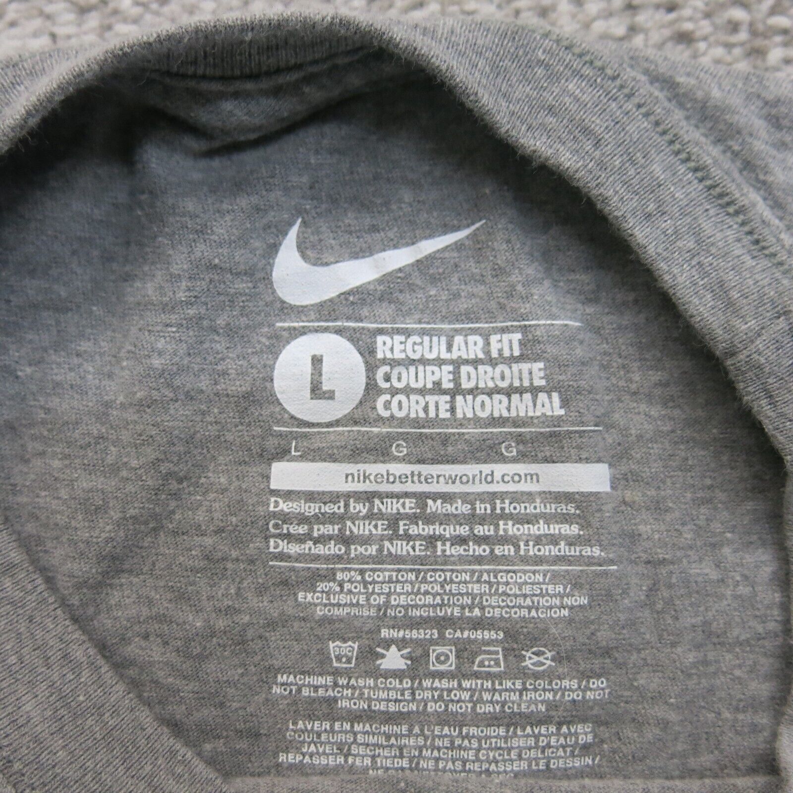 Nike regular fit coupe droite corte normal on sale