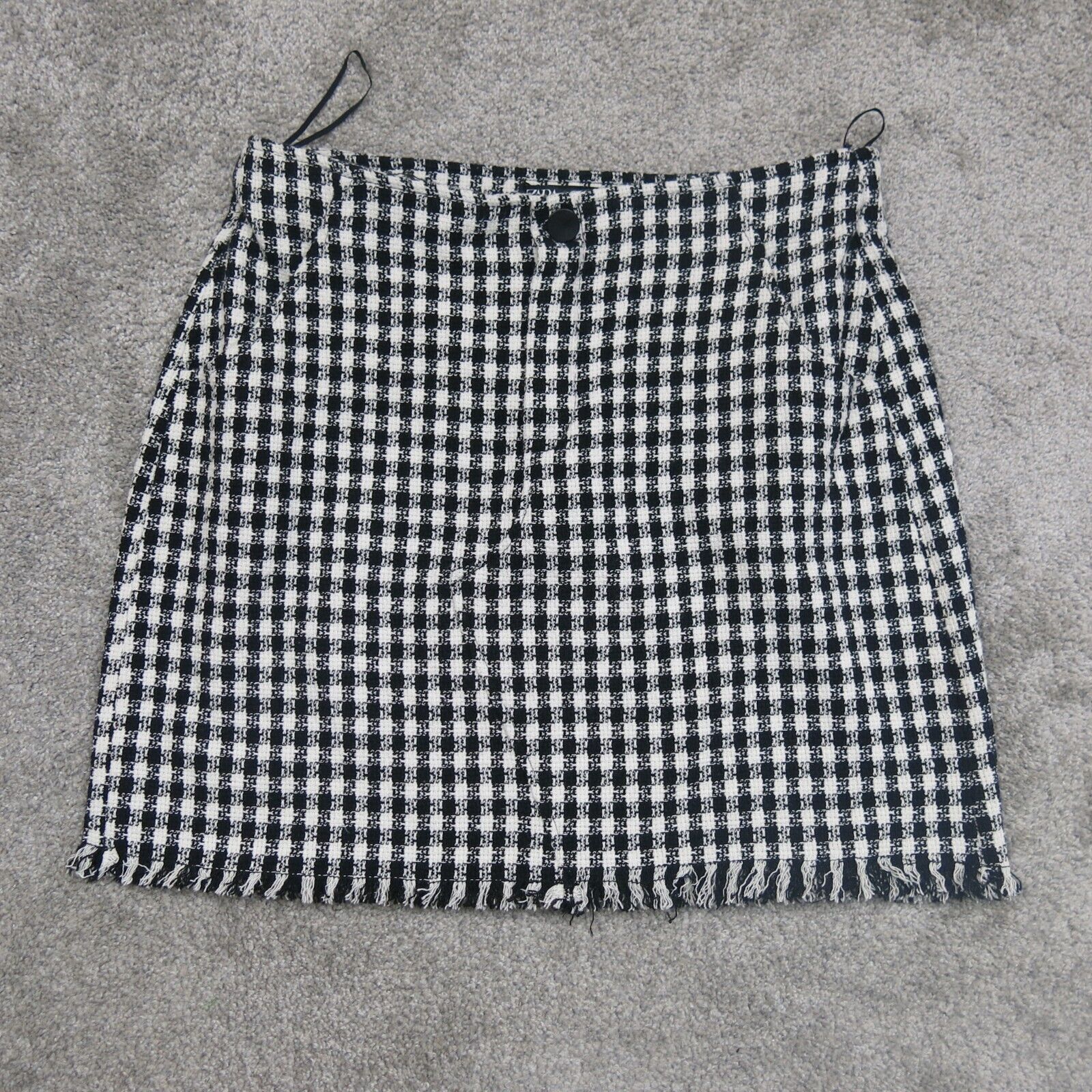 Black and white plaid skirt target best sale