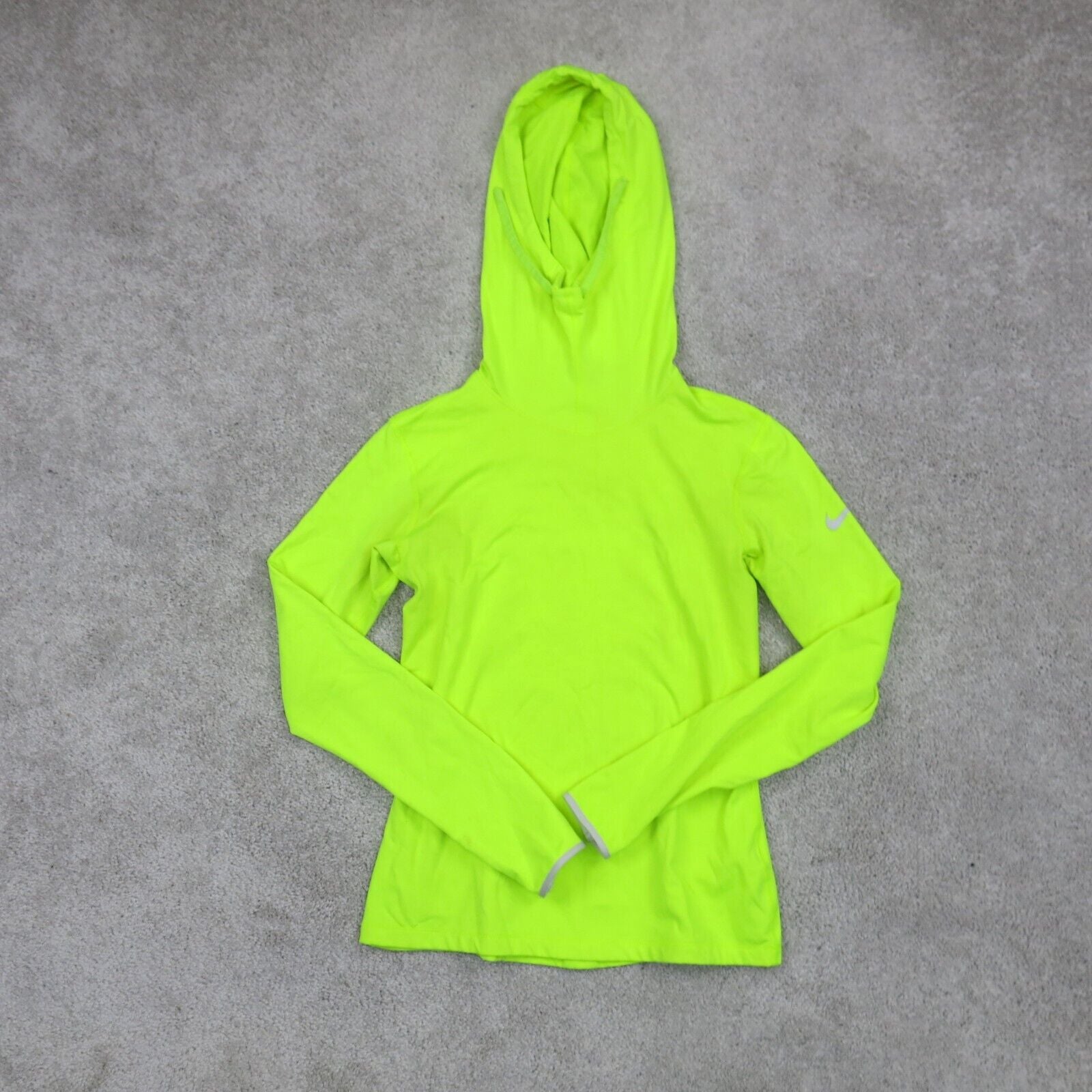 Nike Pro Size S Womens Neon Green Athletic DriFit Wireless Unlined