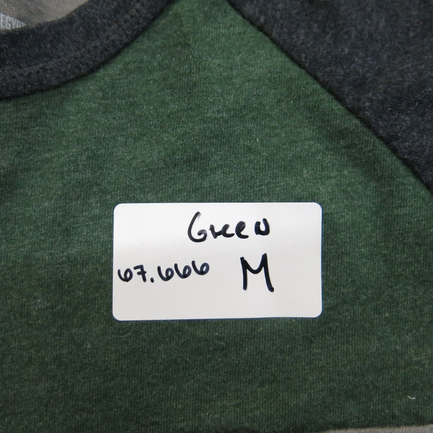 Levi Struss & Co Mens Long Sleeve Shirts Crew Neck Pocket Green Gray Size Medium