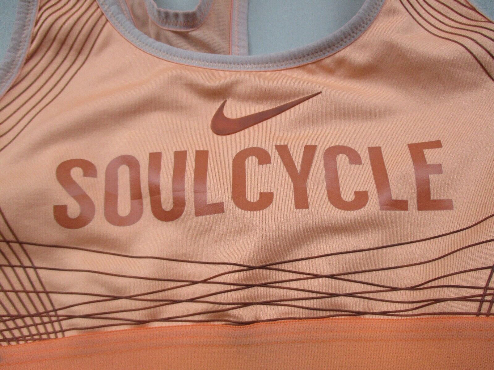 Nike Girls Activewear Athletics Soul Cycle Sports Bra Sleeveless