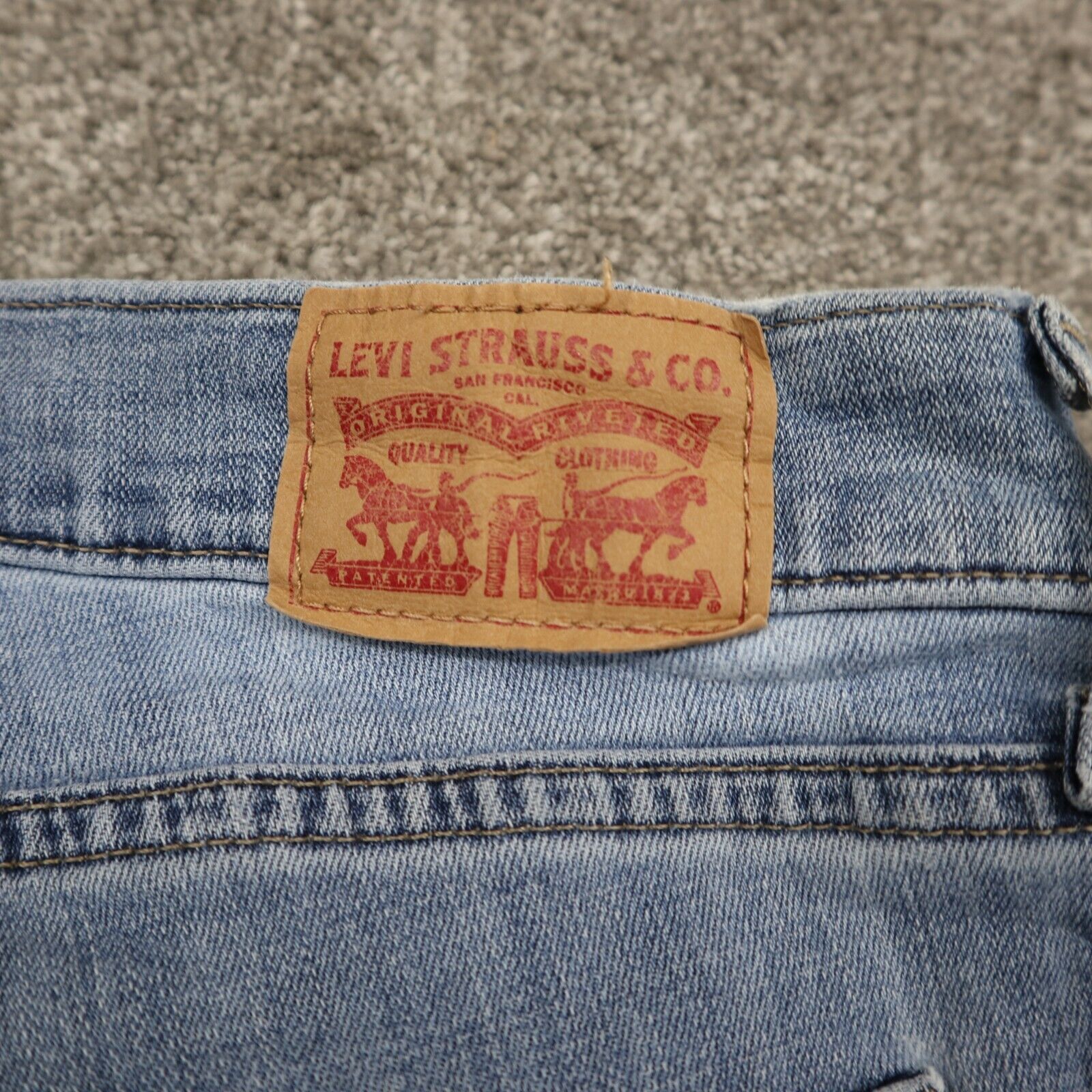 Levi strauss curvy bootcut on sale jeans