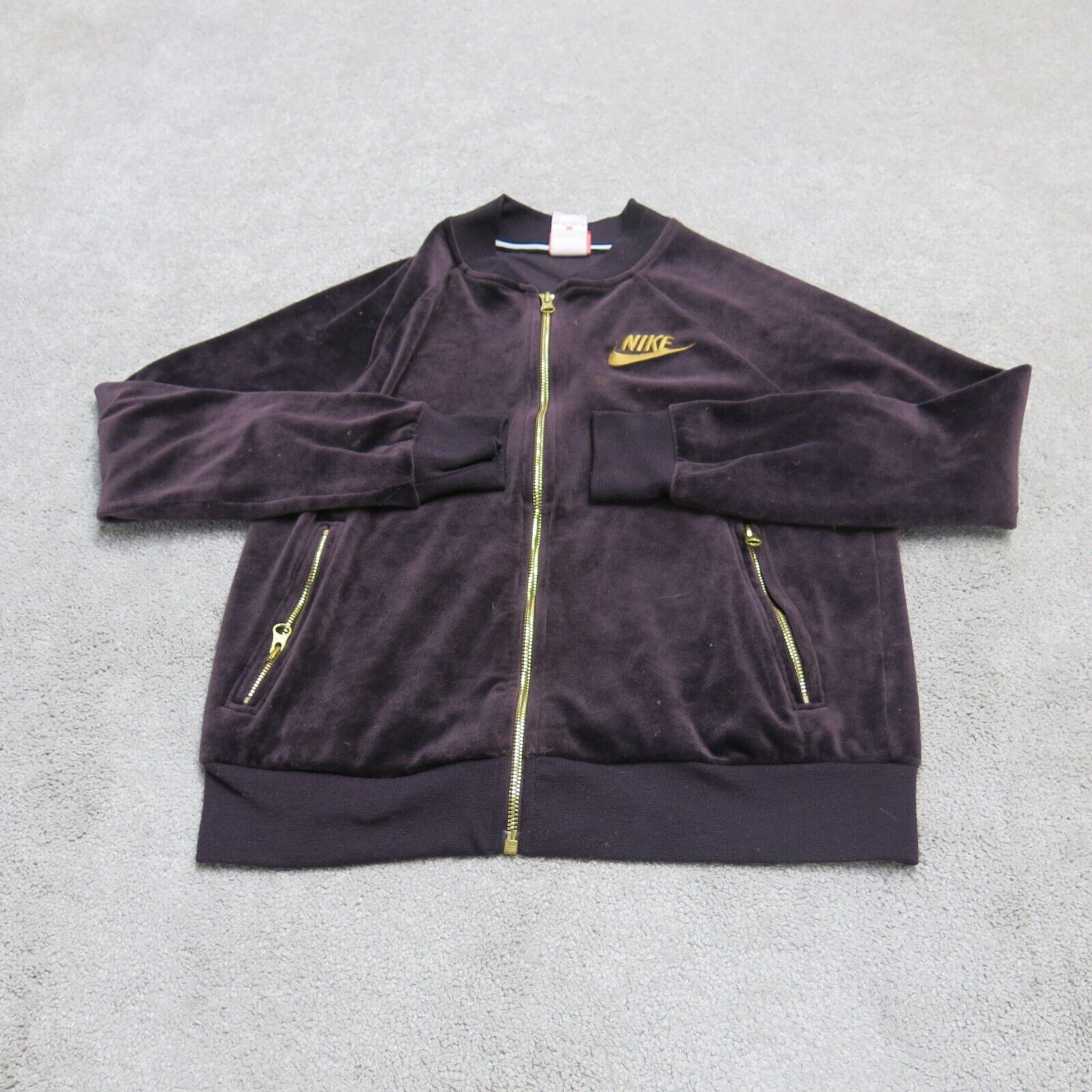 Nike on sale velvet jacket