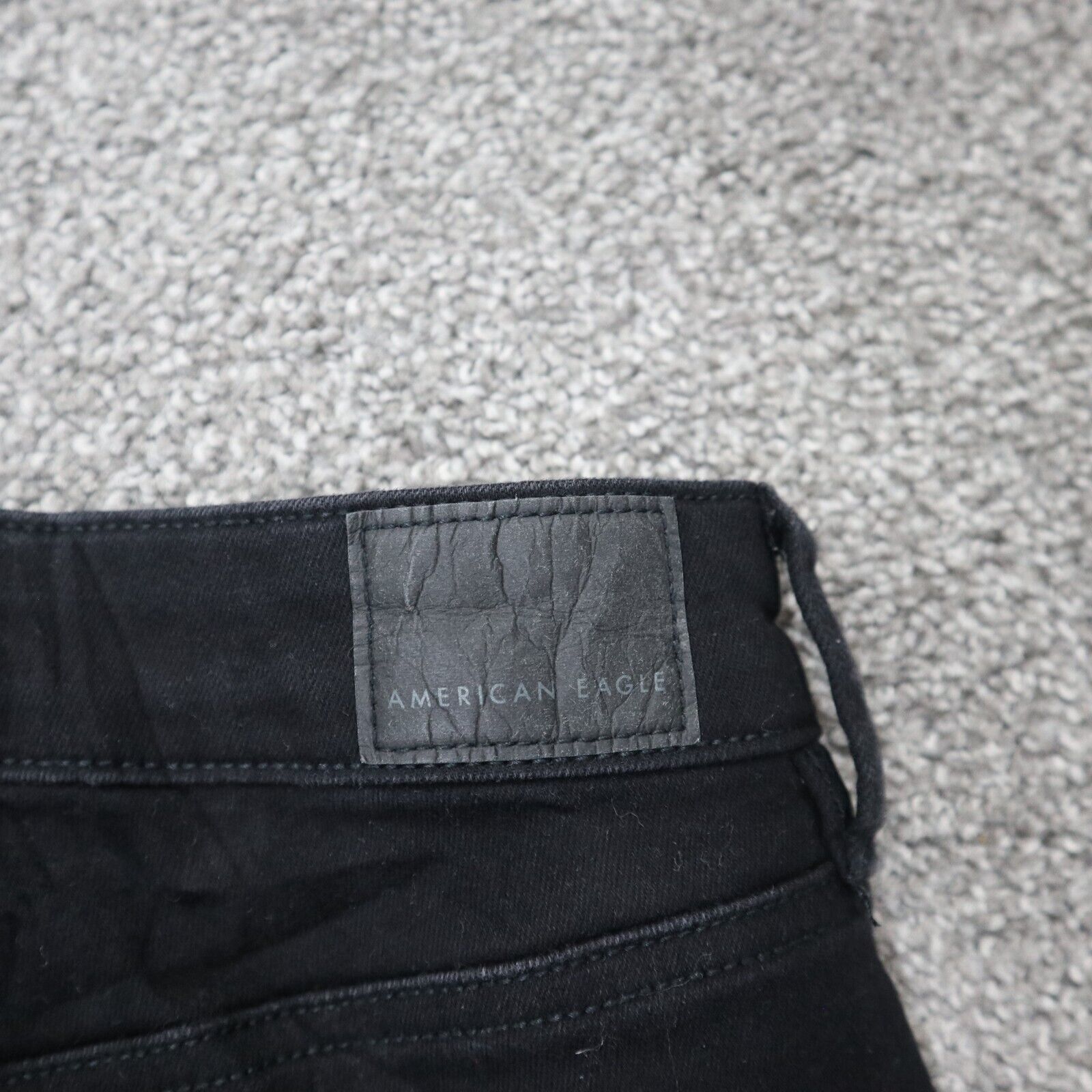 American eagle hot sale black jeggings