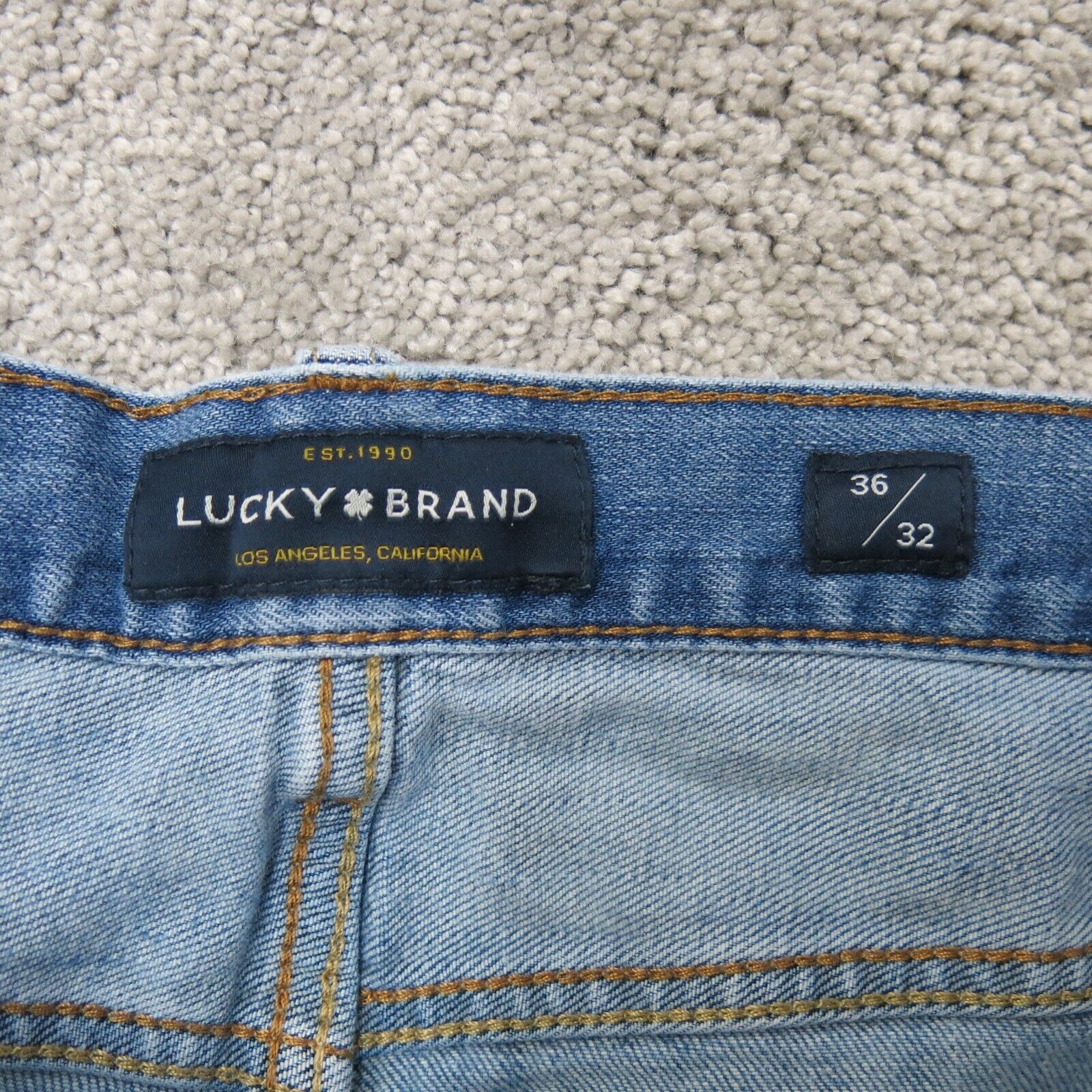 Lucky fashion brand jeans logo